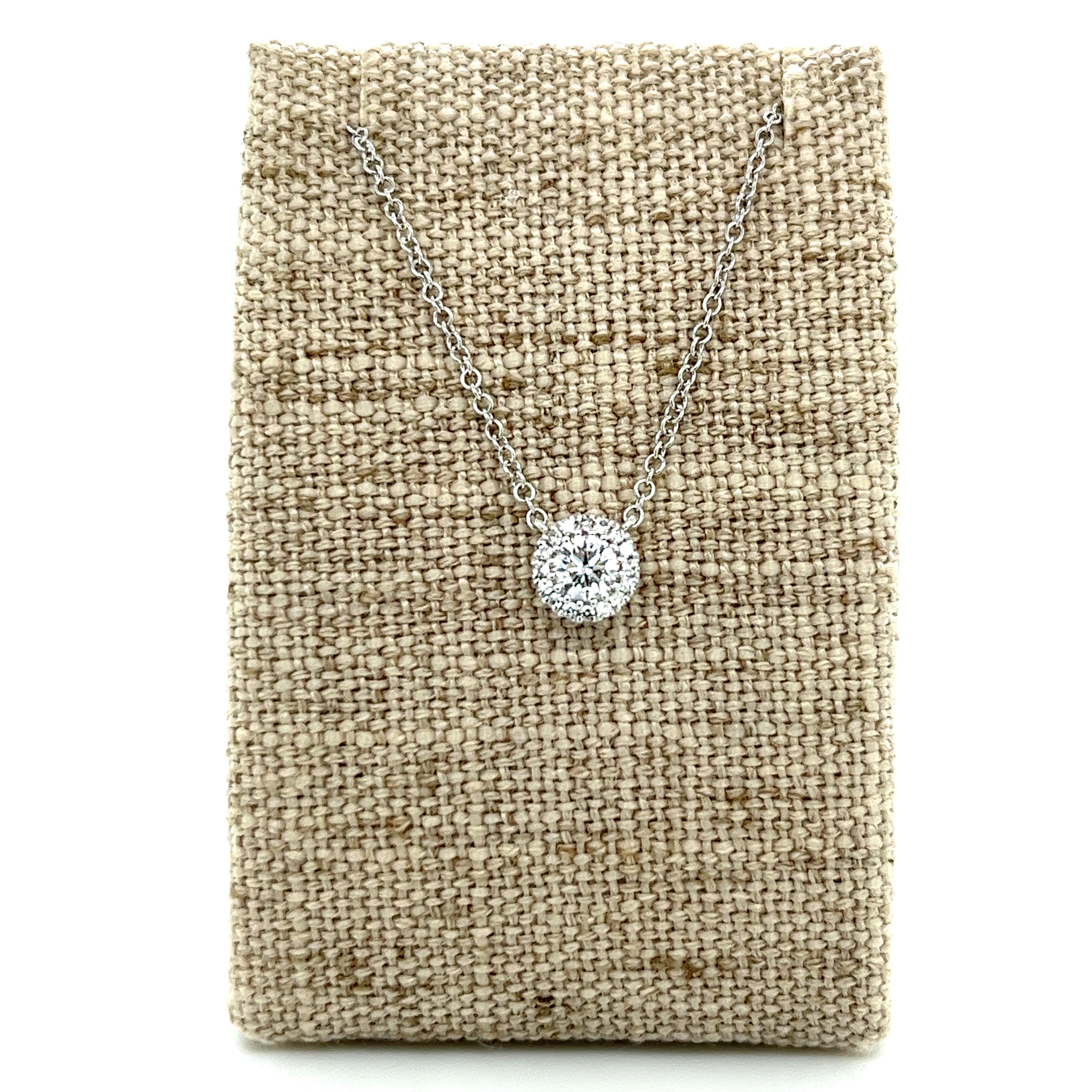 Dazzling Diamond Necklace by Snaffle Bit Bracelet Company