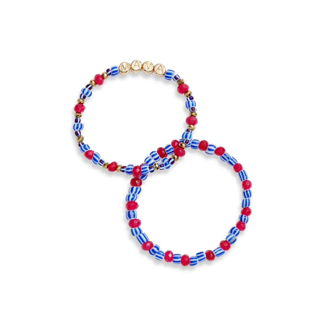 Gemstone Mama Bracelet Set by Akola