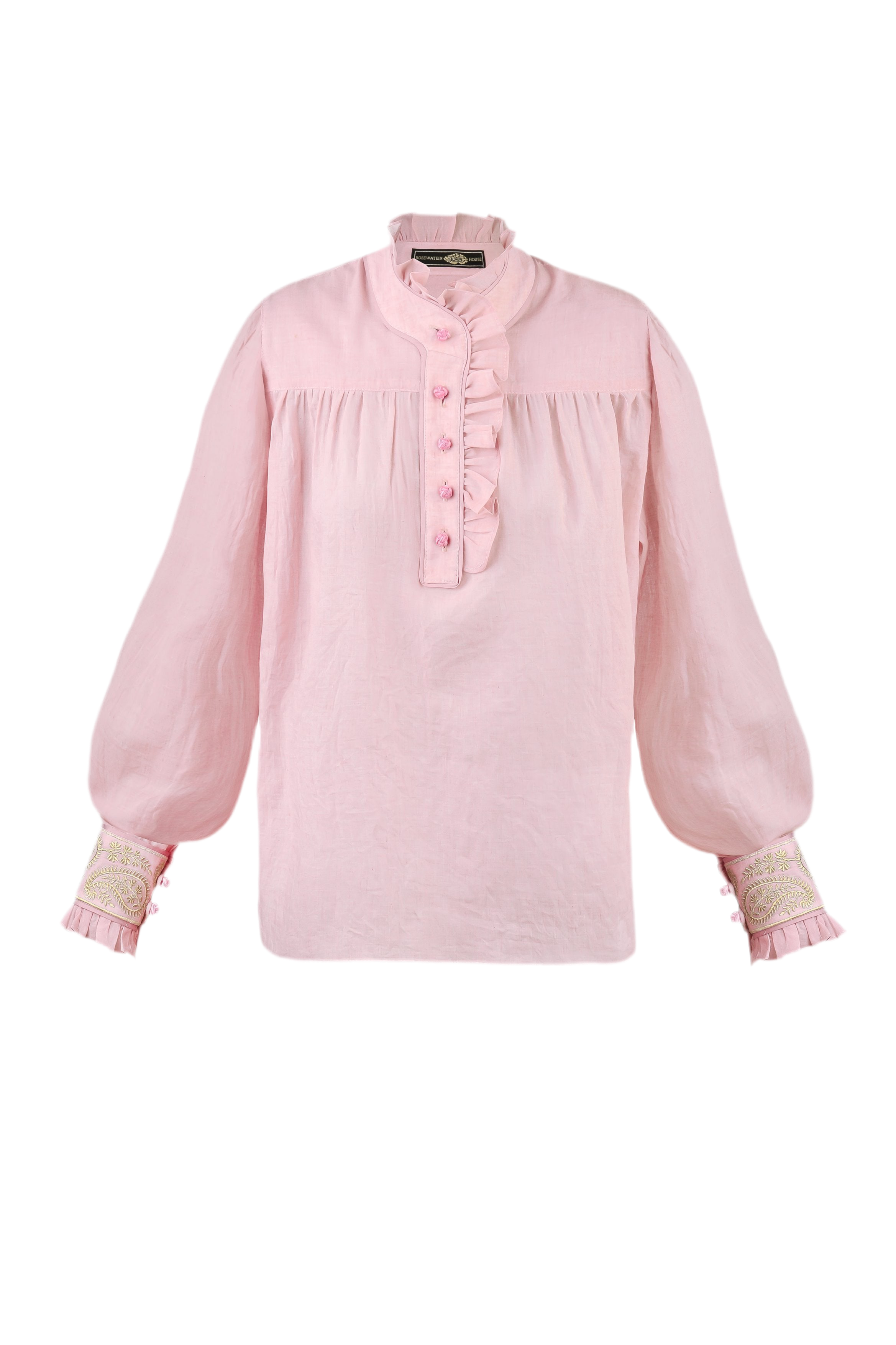 Cypress Blouse - Pink by Rosewater House