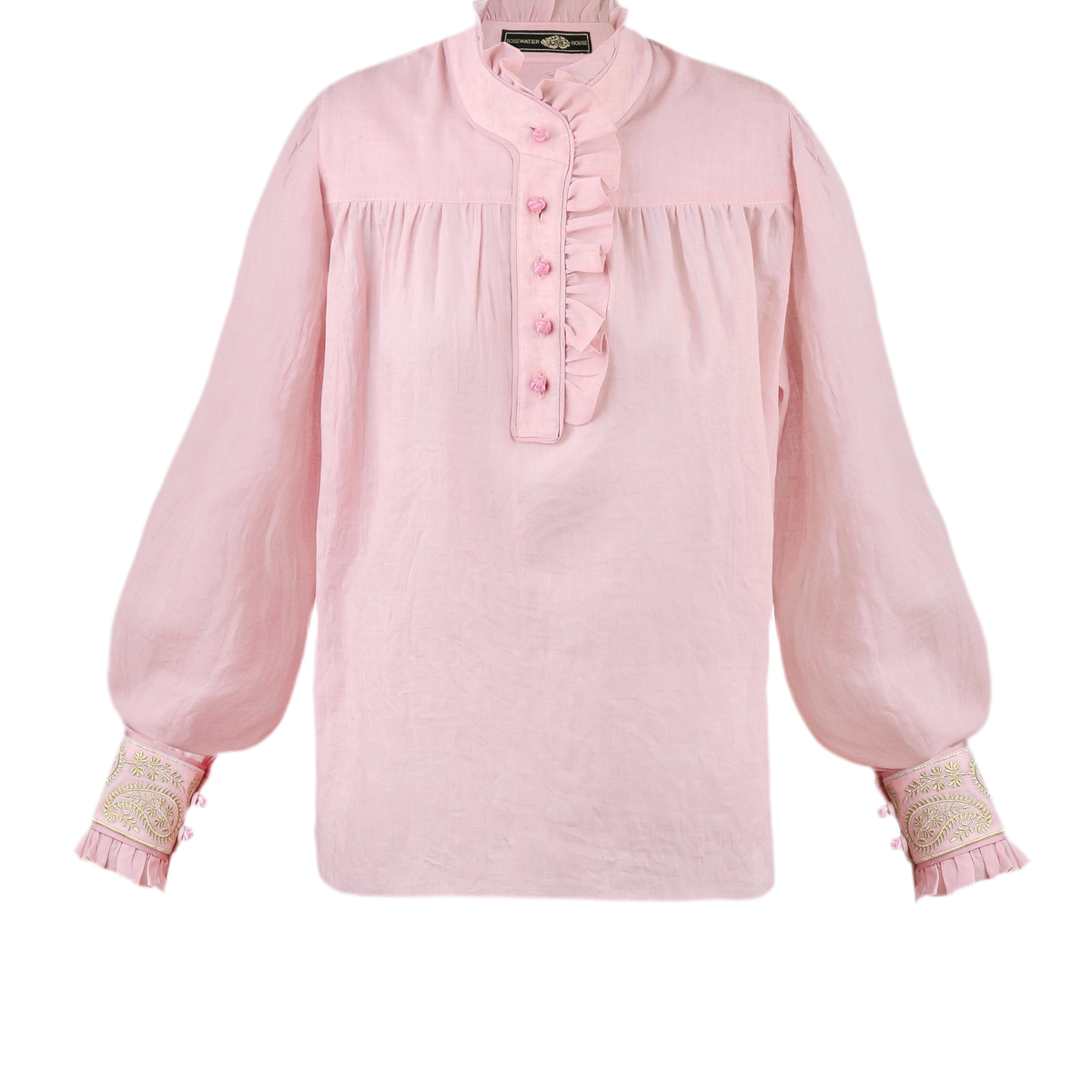 Cypress Blouse - Pink by Rosewater House | HerStory