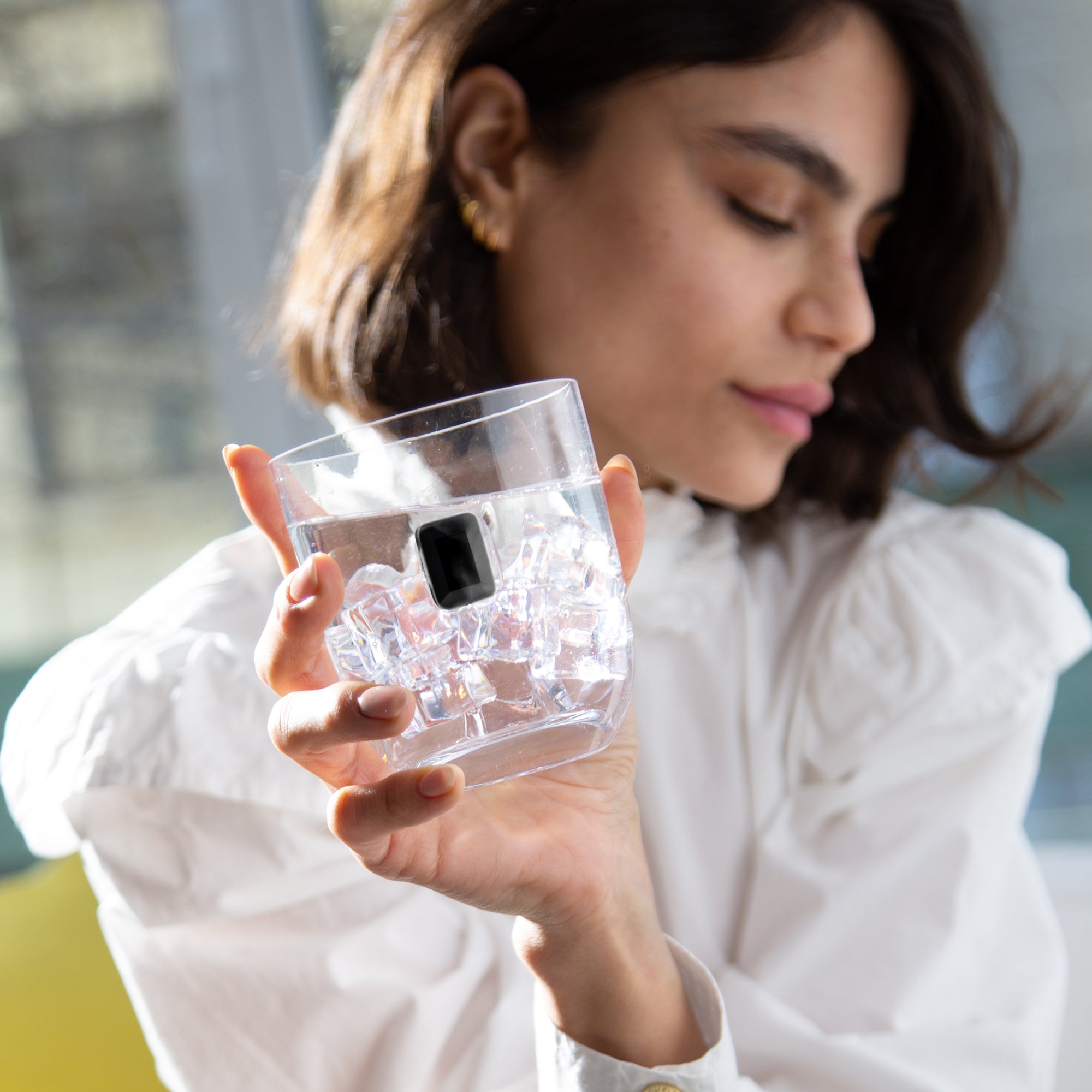 Elevo DOF Glasses, Obsidian, Set of 2 by ANNA New York