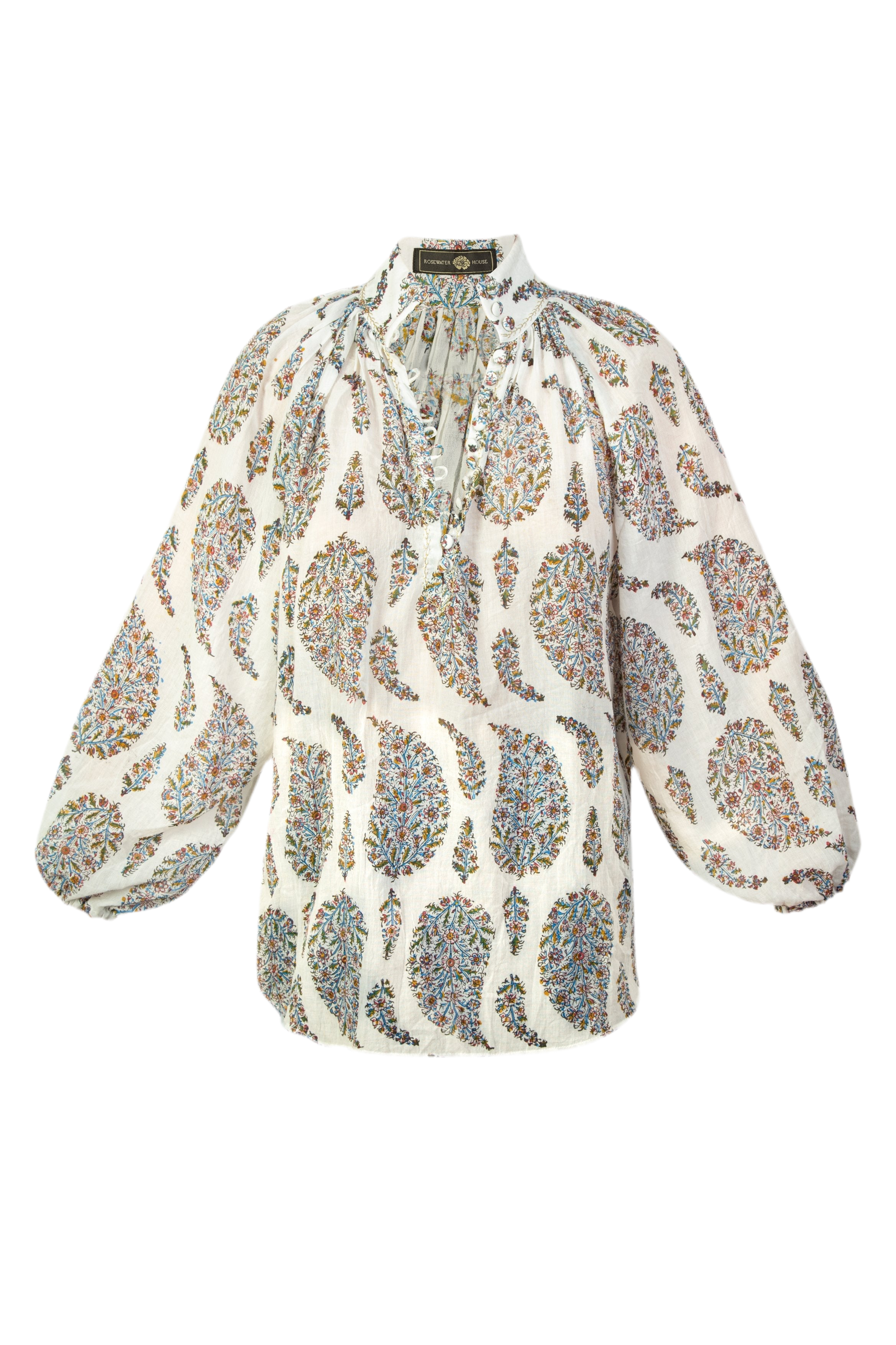 Golab Blouse - Paisley (Limited Edition) by RosewaterHouse