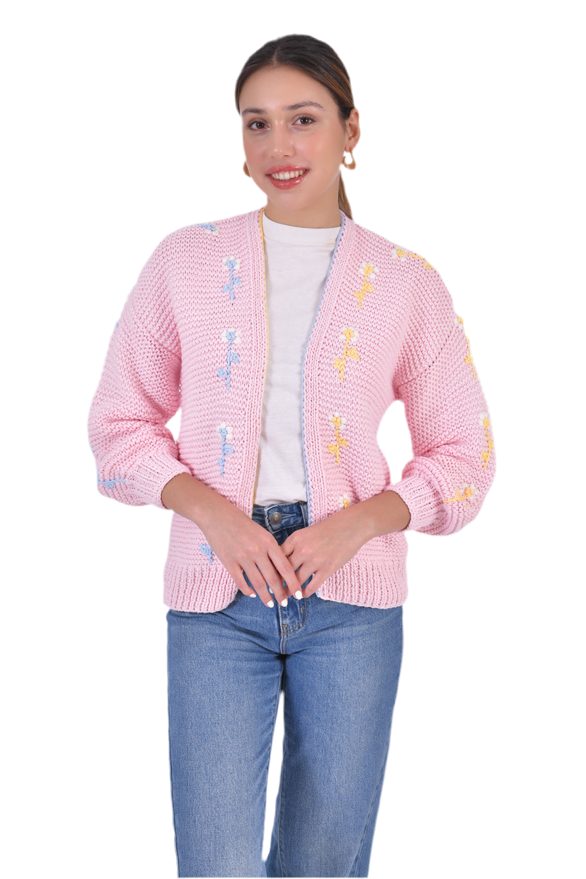 SERENA Cotton Cardigan by Fanm Mon