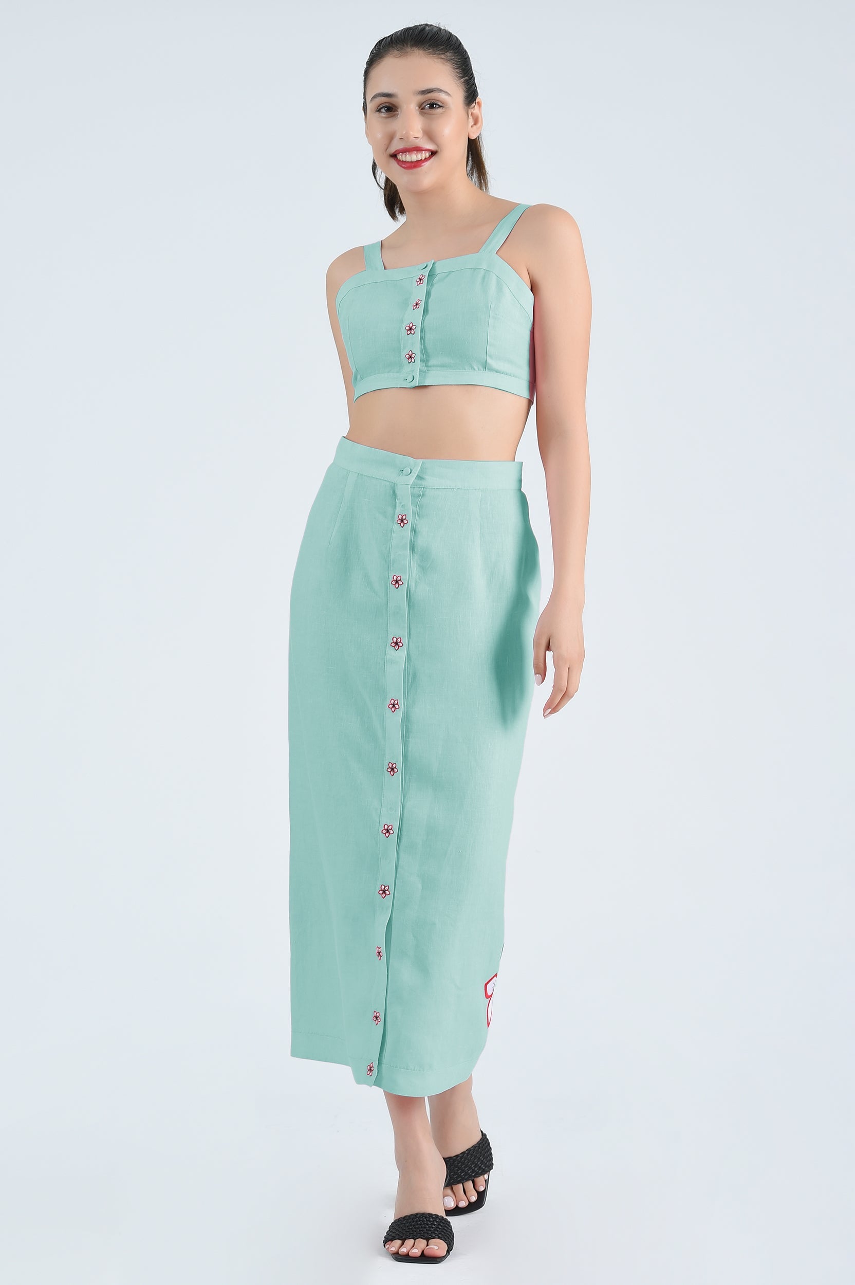 HELEN SKIRT SET by Fanm Mon