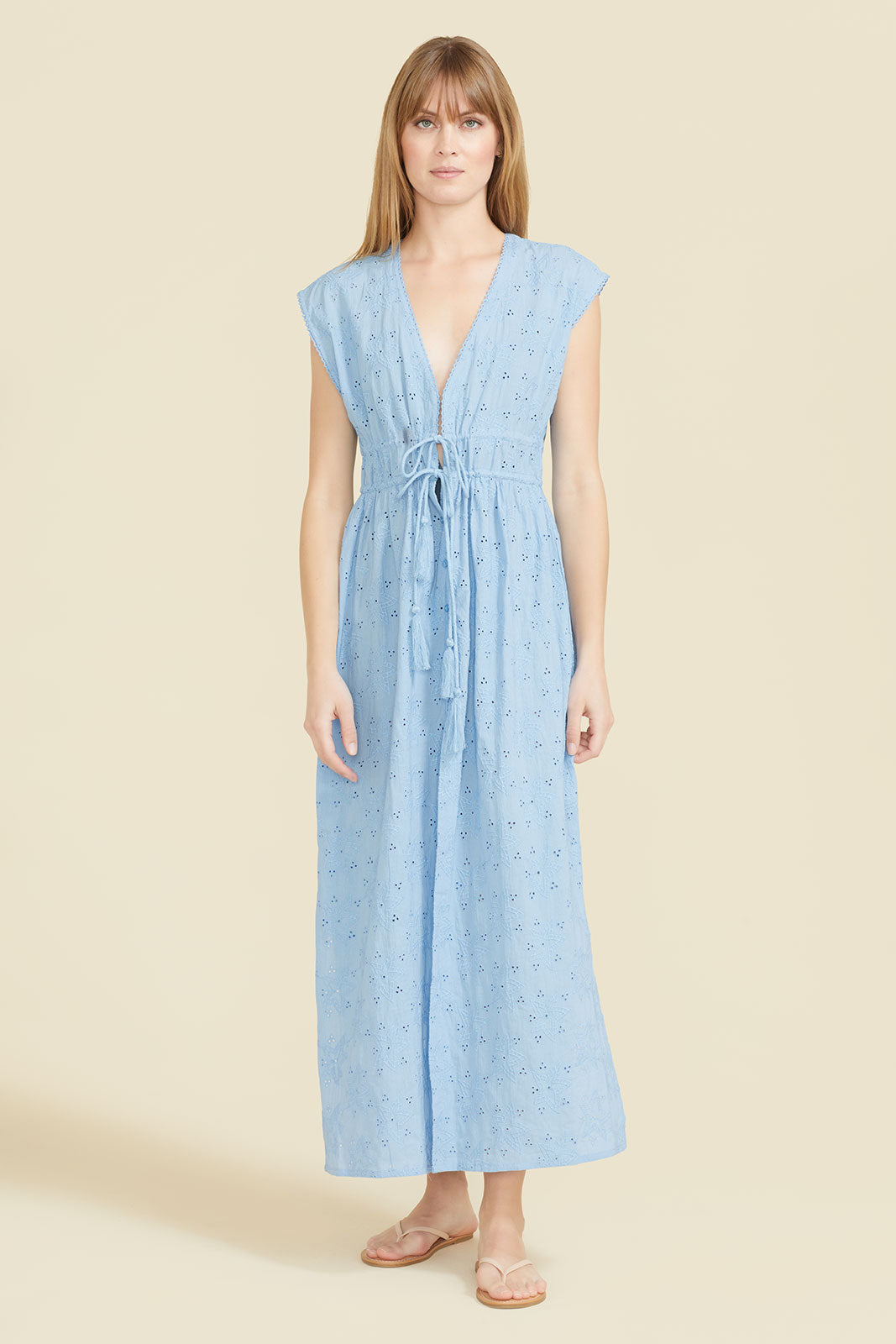 Fontelina Dress - Light Blue by Sitano