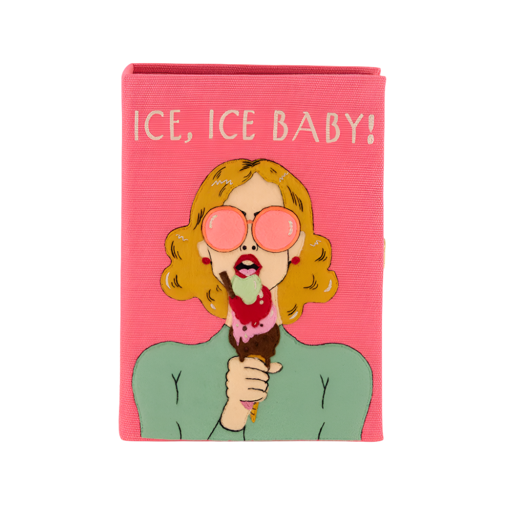 Ice, Ice Baby Book Clutch by Olympia Le-Tan