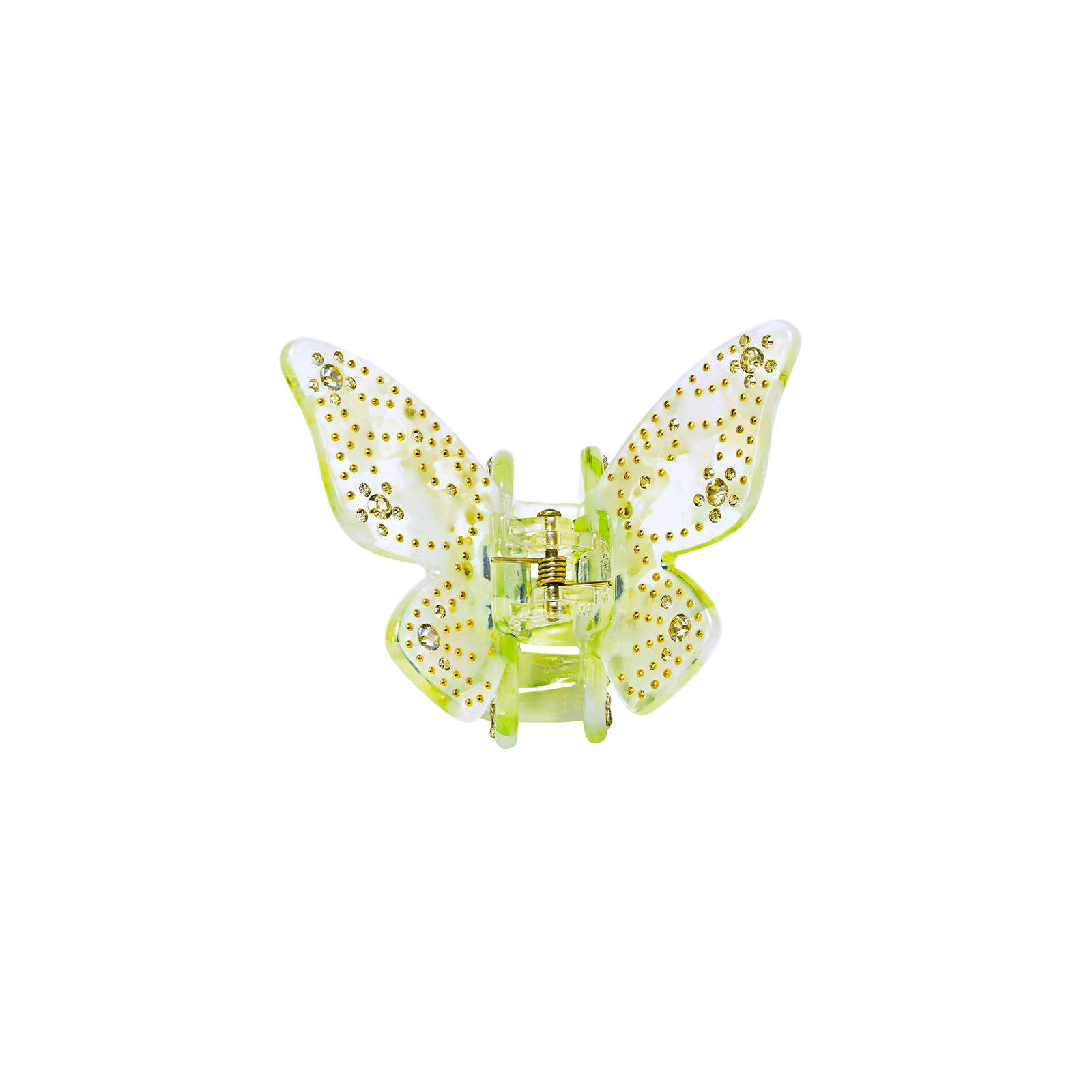 Flutura Hair Claw, Lime by Maanesten