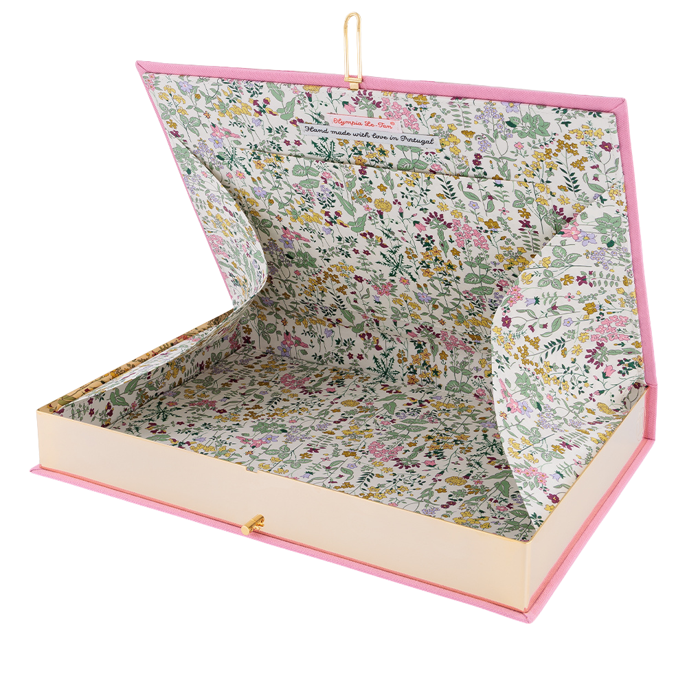Pink Backgammon Giant Board Game Book Clutch by Olympia Le Tan