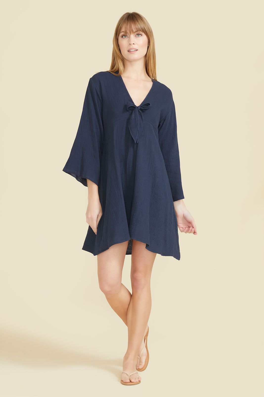 Gemma Dress - Navy by Sitano