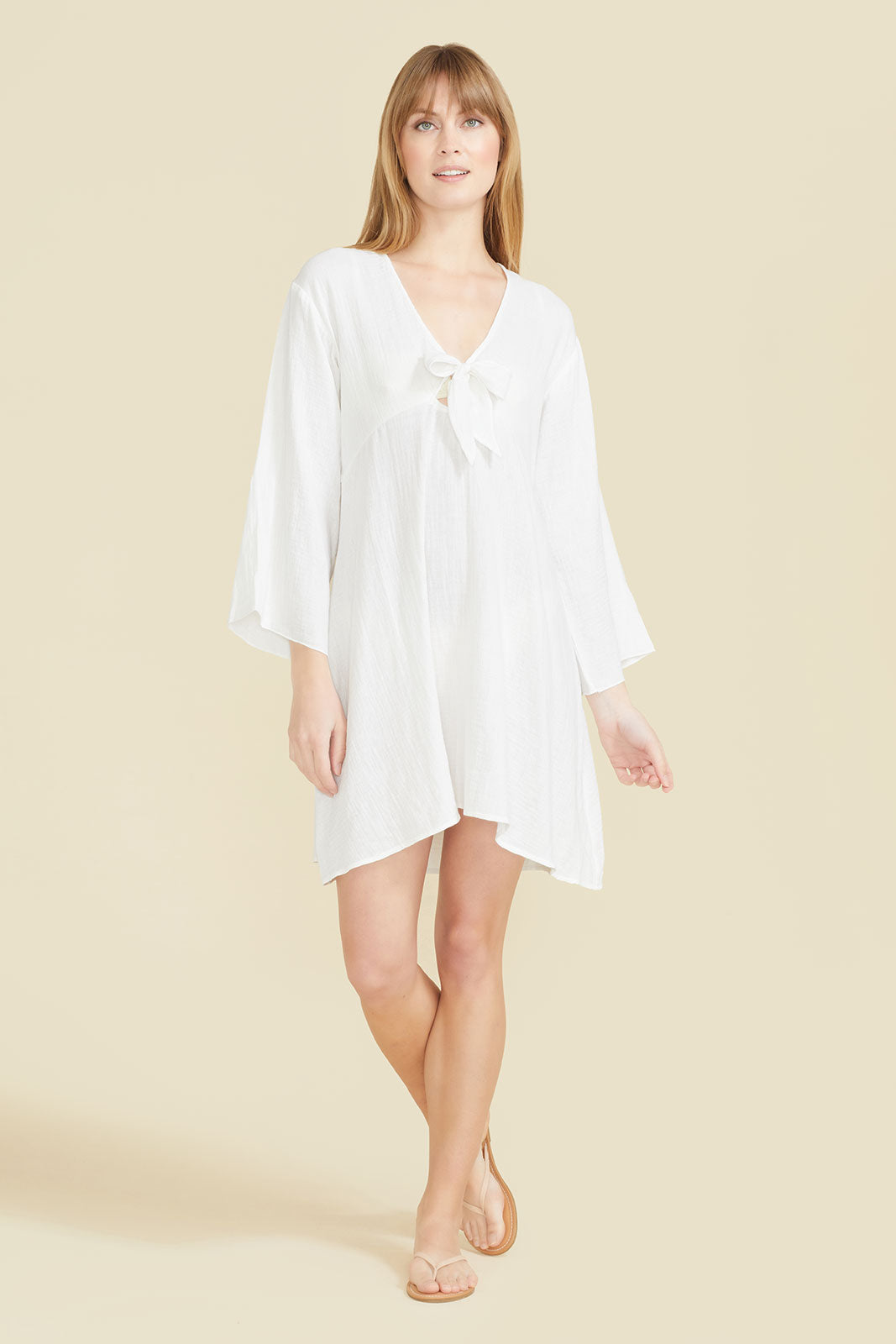 Gemma Dress - White by Sitano