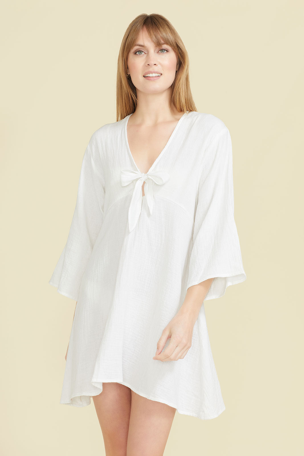 Gemma Dress - White by Sitano