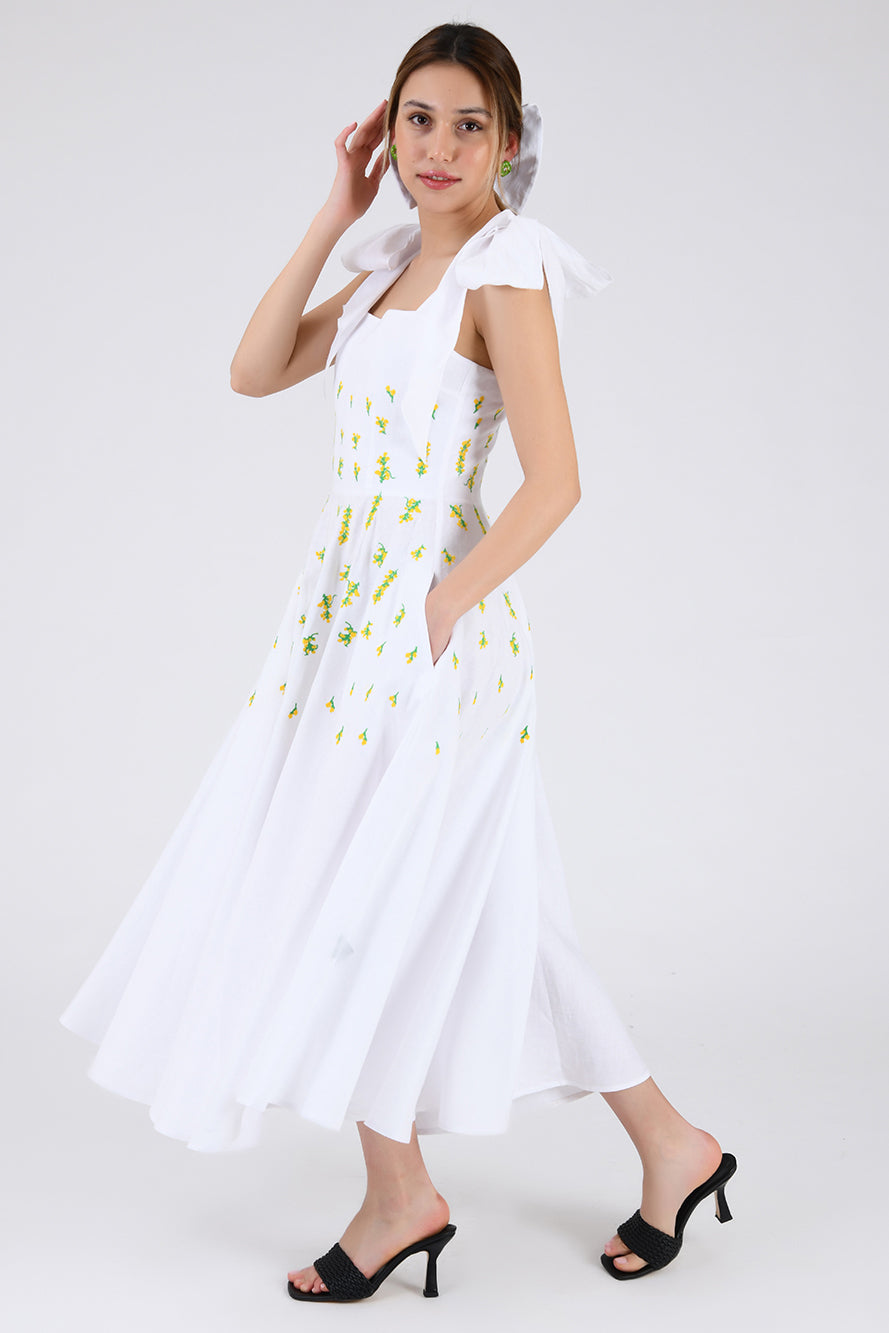 MIMOSE DRESS Wanga Collection by Fanm Mon