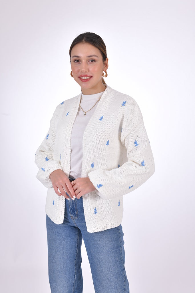 HIRKA Cotton Cardigan by Fanm Mon