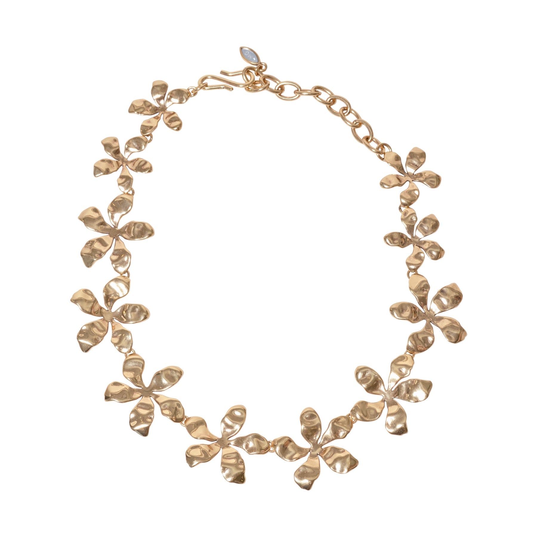 Tangier Collar Necklace Gold by Mignonne Gavigan