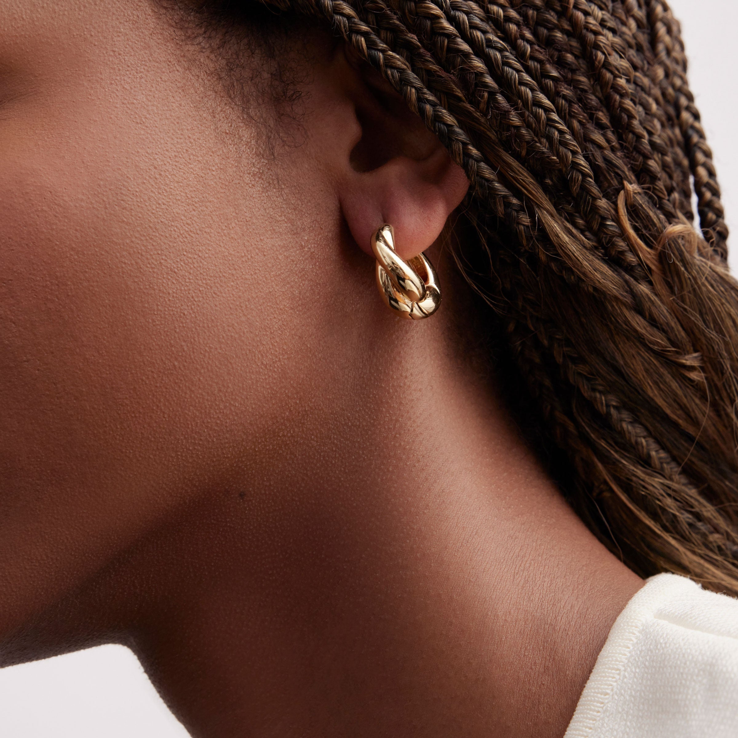 Bleecker Hoops Gold by Mignonne Gavigan