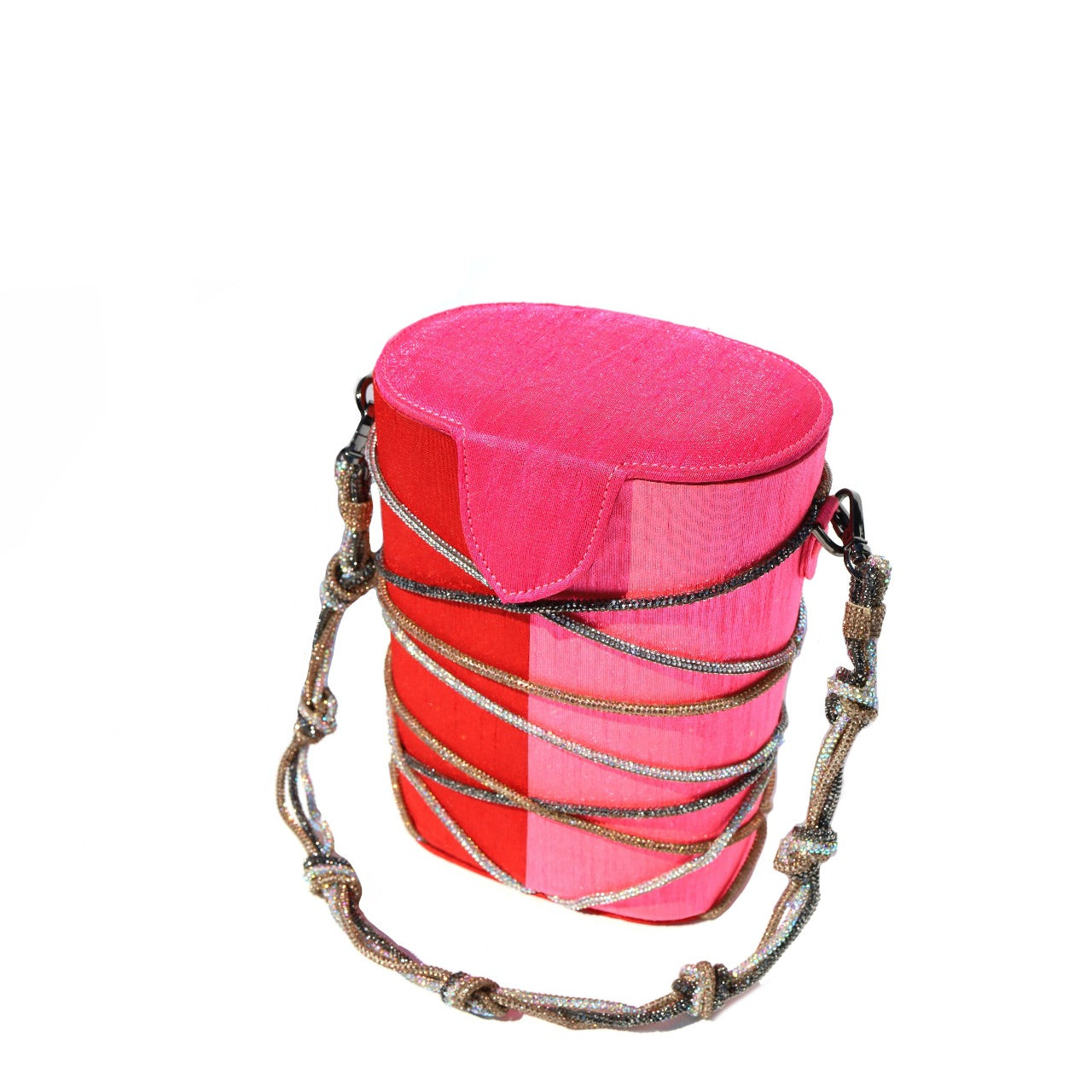 Gulaab Knotty Bucket Bag by Simitri