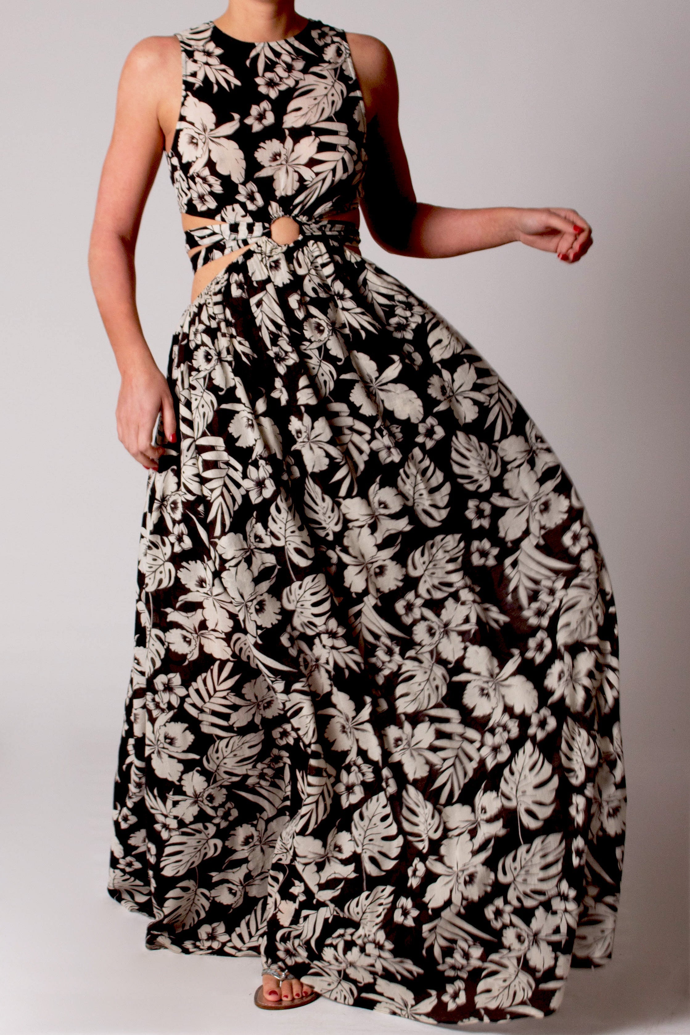 Idris Gauze Maxi Dress by Miguelina