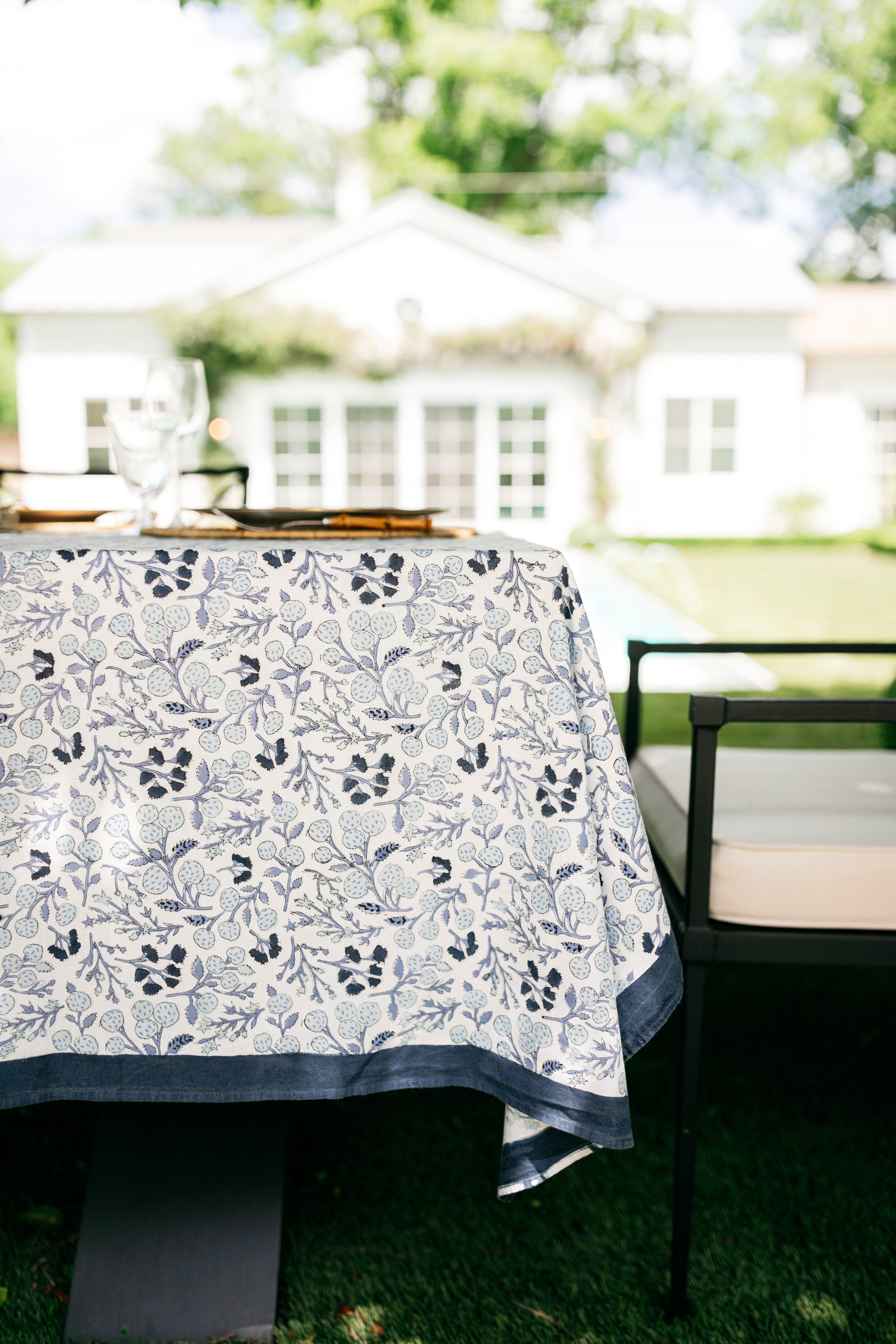 Mixed Floral Tablecloth by Holly Harris Designs