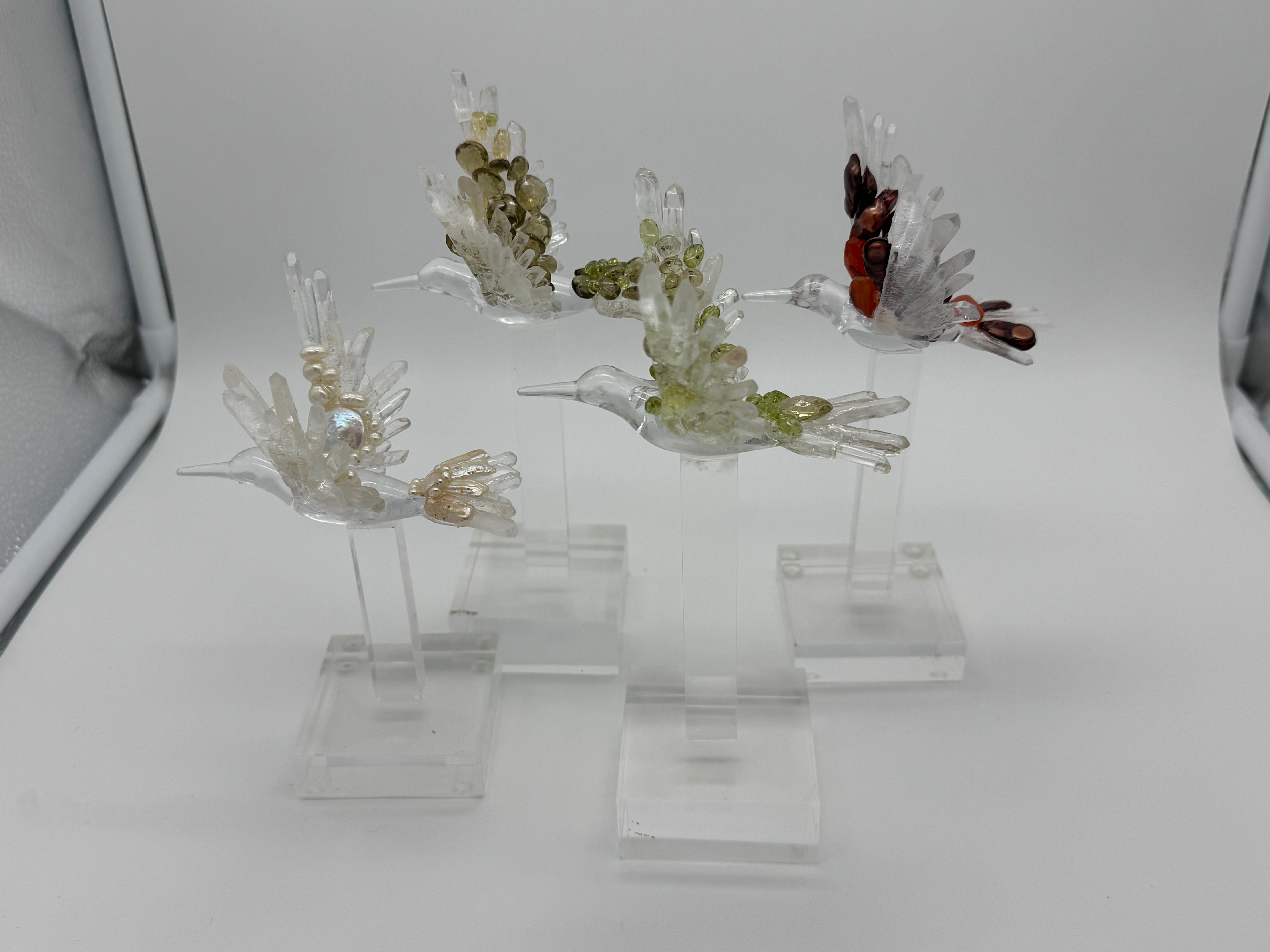 Semi-precious Hummingbird by Agave