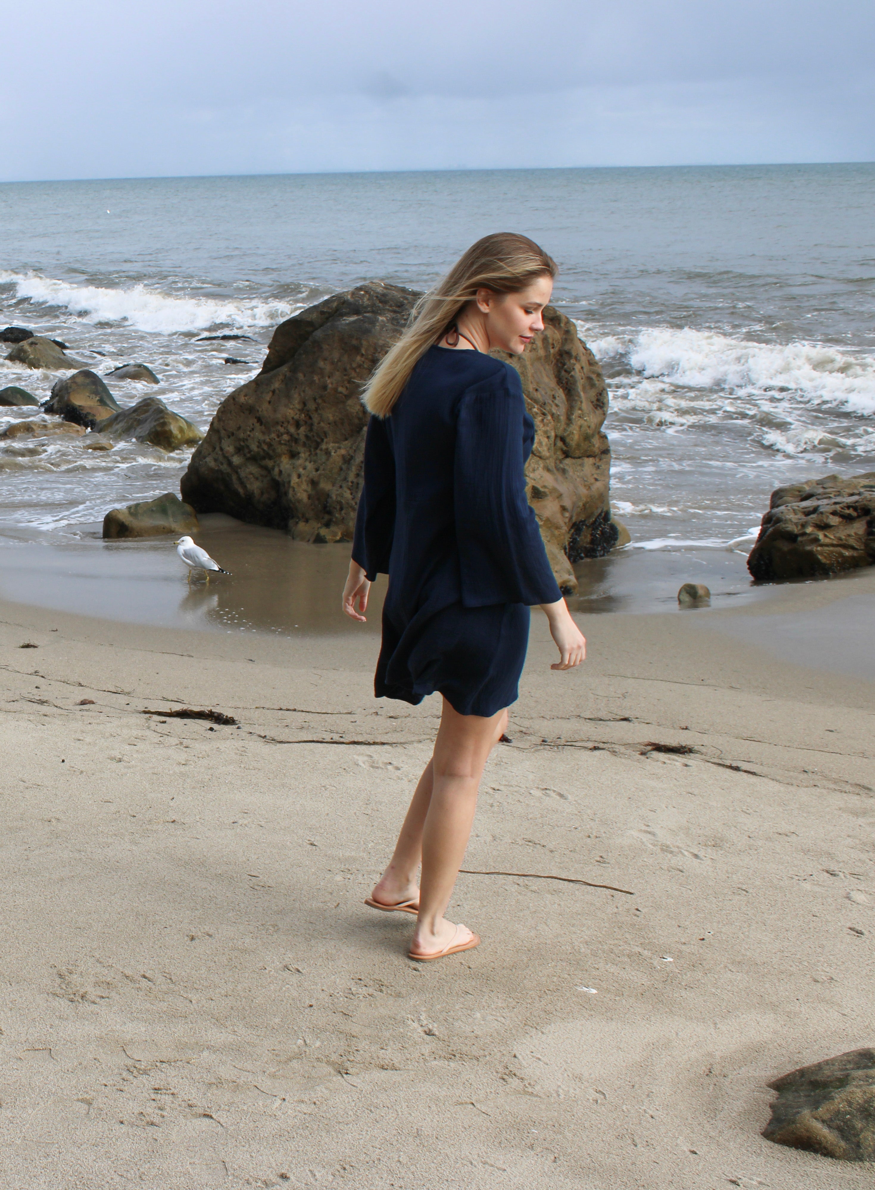 Gemma Dress - Navy by Sitano