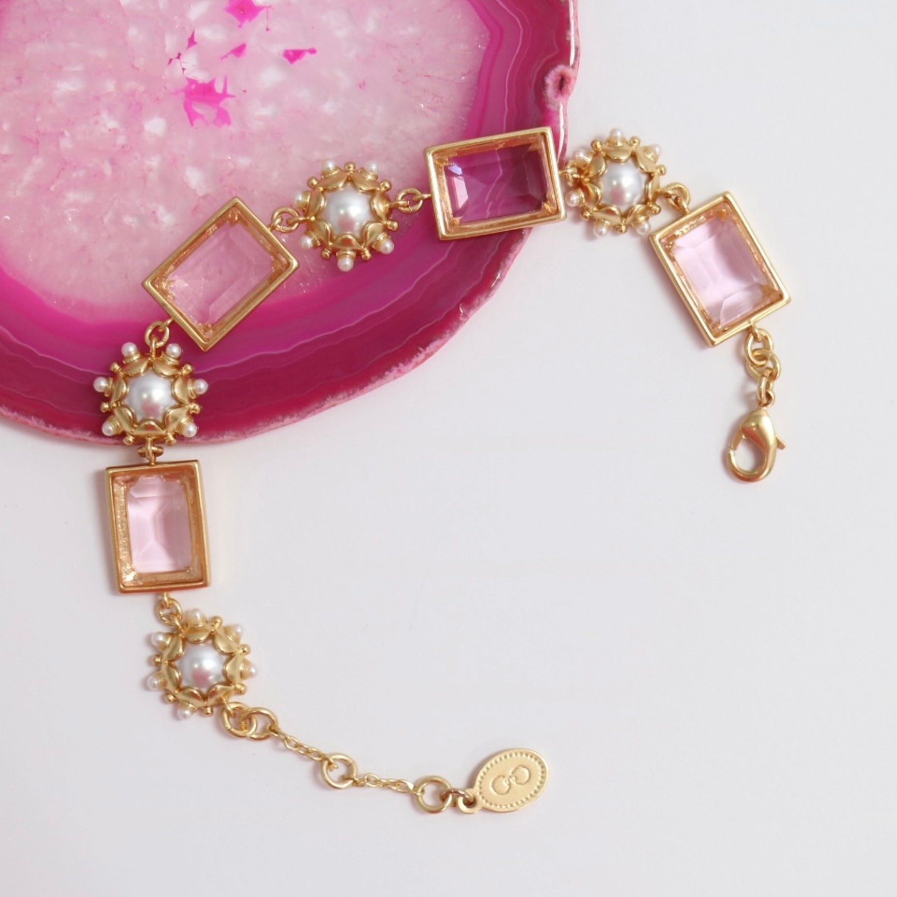 Allegra Bracelet - Blush by Gresham