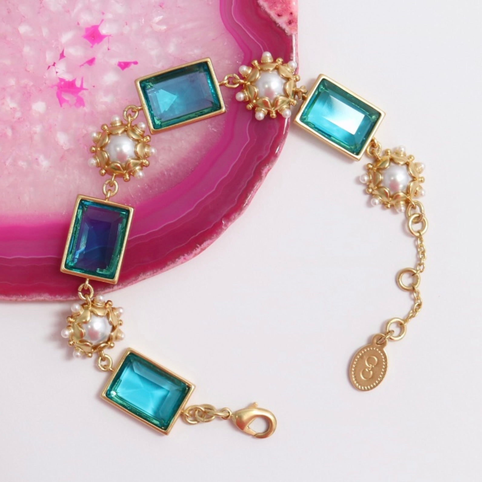 Allegra Bracelet - Azure by Gresham