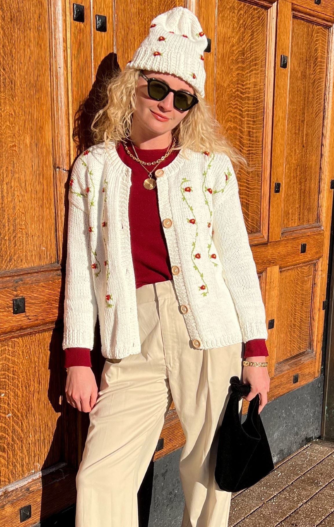 CLEMATIS COTTON CARDIGAN BY FANM MON