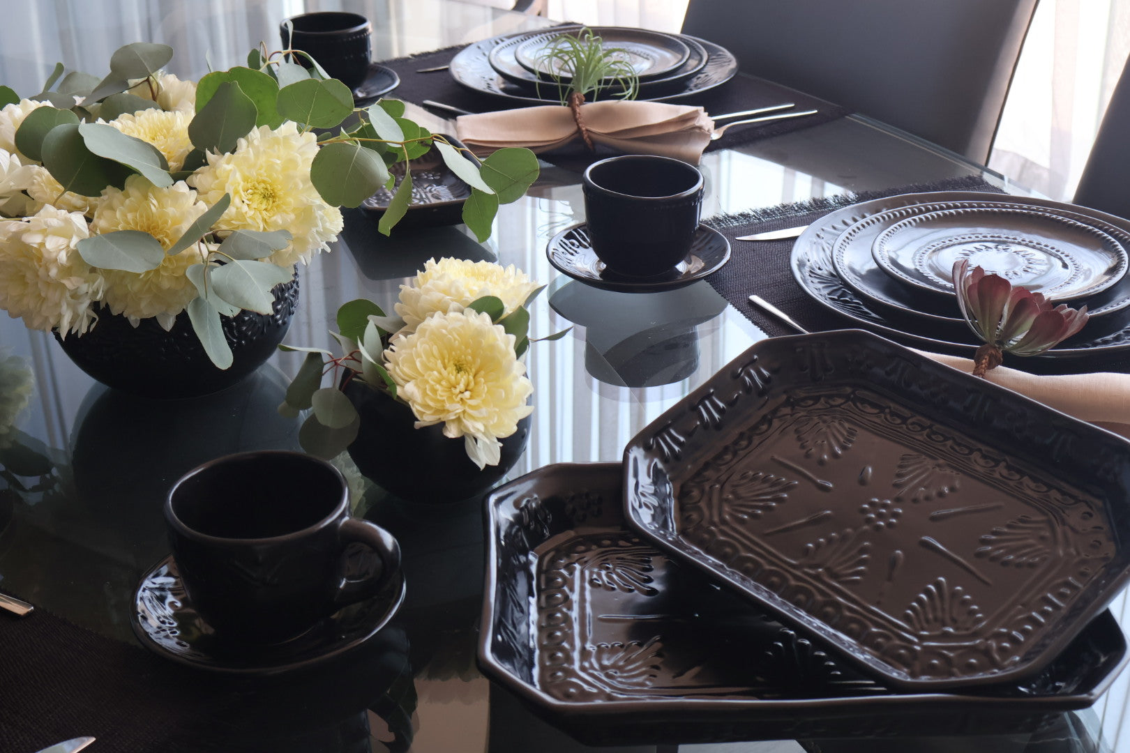 Octagonal Trays by Agave
