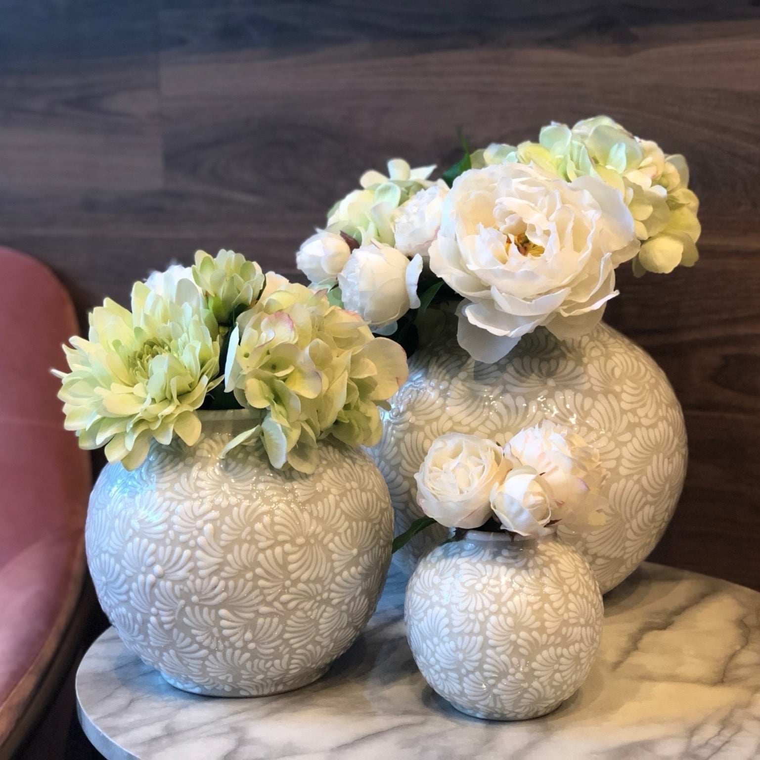 Isabel Talavera Vase in Gray by Agave