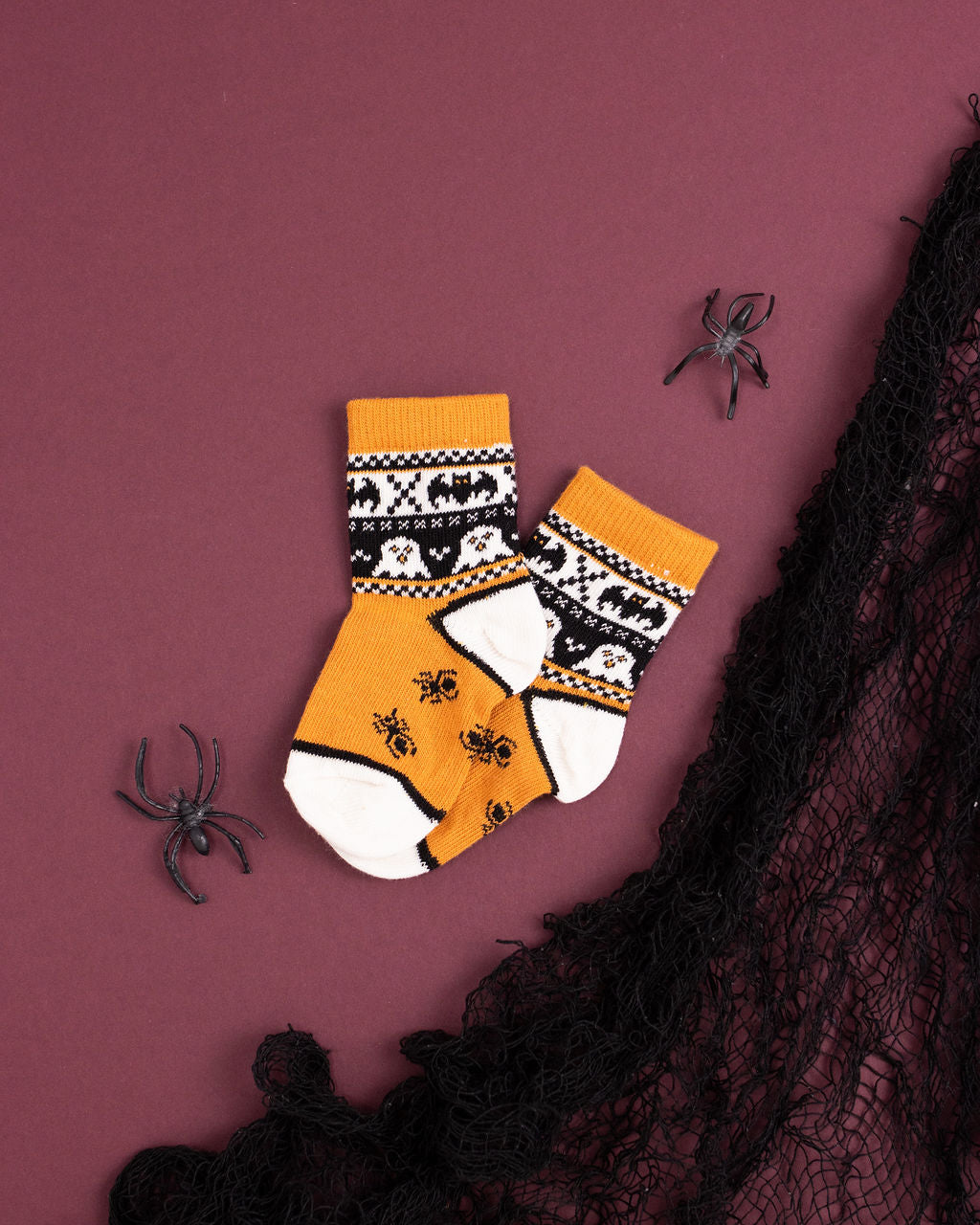 Vintage Halloween Sock by Olivia J.
