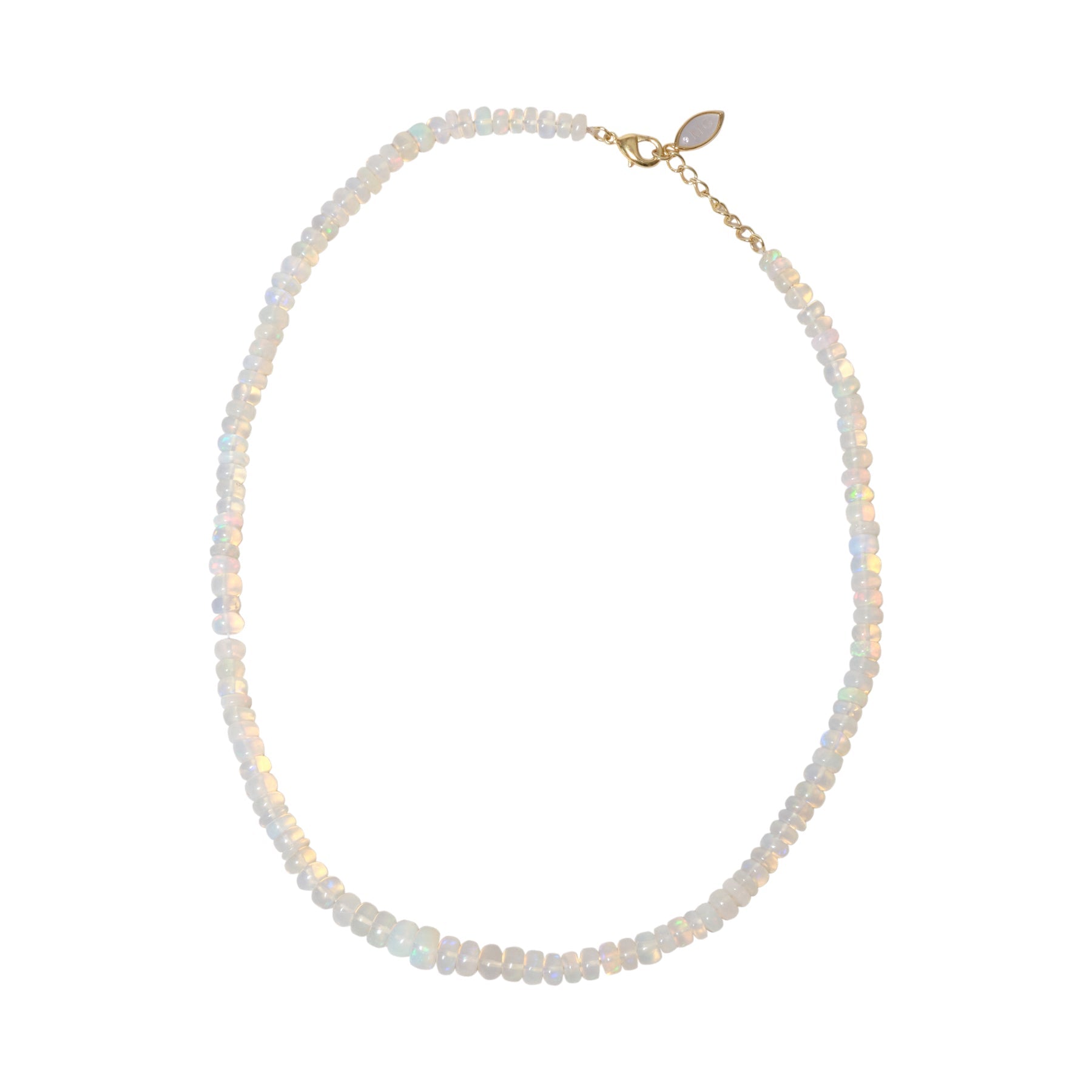 Alia Necklace White Opal by Mignonne Gavigan