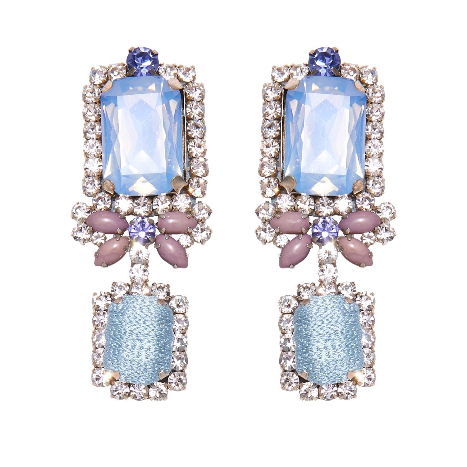 Isabella Earrings Opal by Mignonne Gavigan