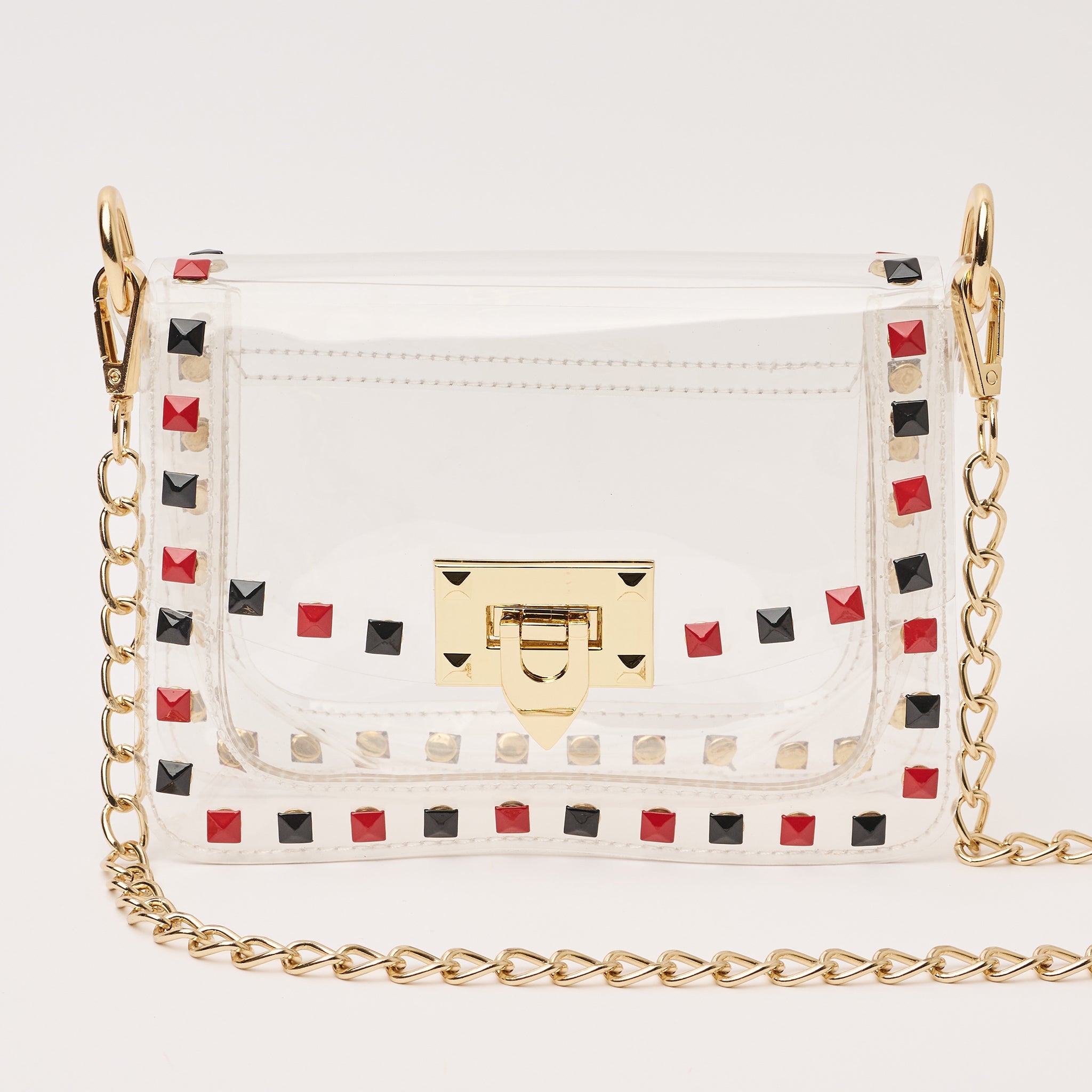 Jackie in Black & Red by Clearly Handbags