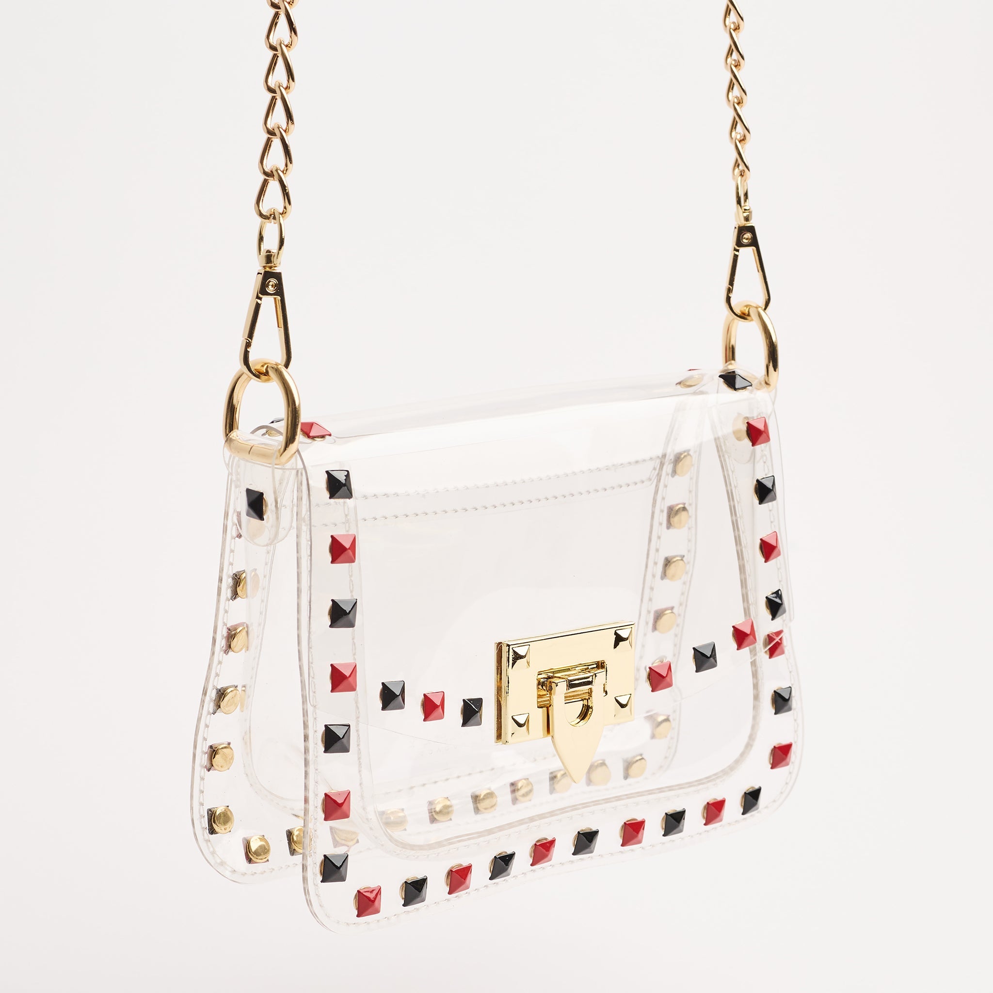 Jackie in Black & Red by Clearly Handbags