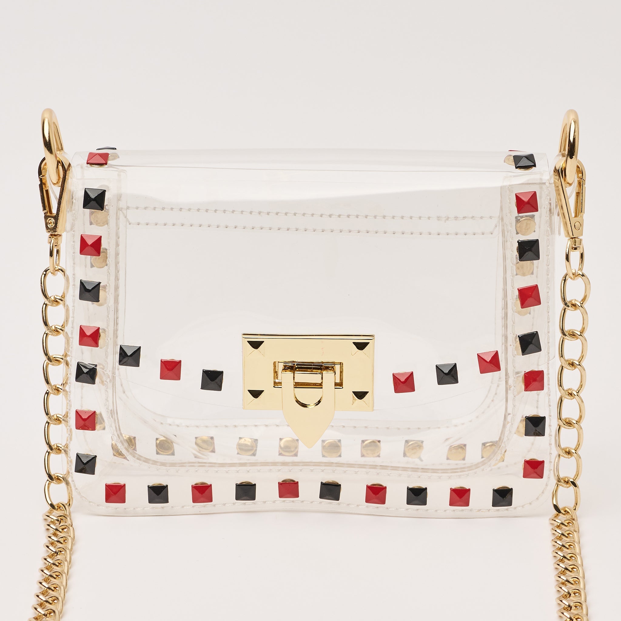 Jackie in Black & Red by Clearly Handbags