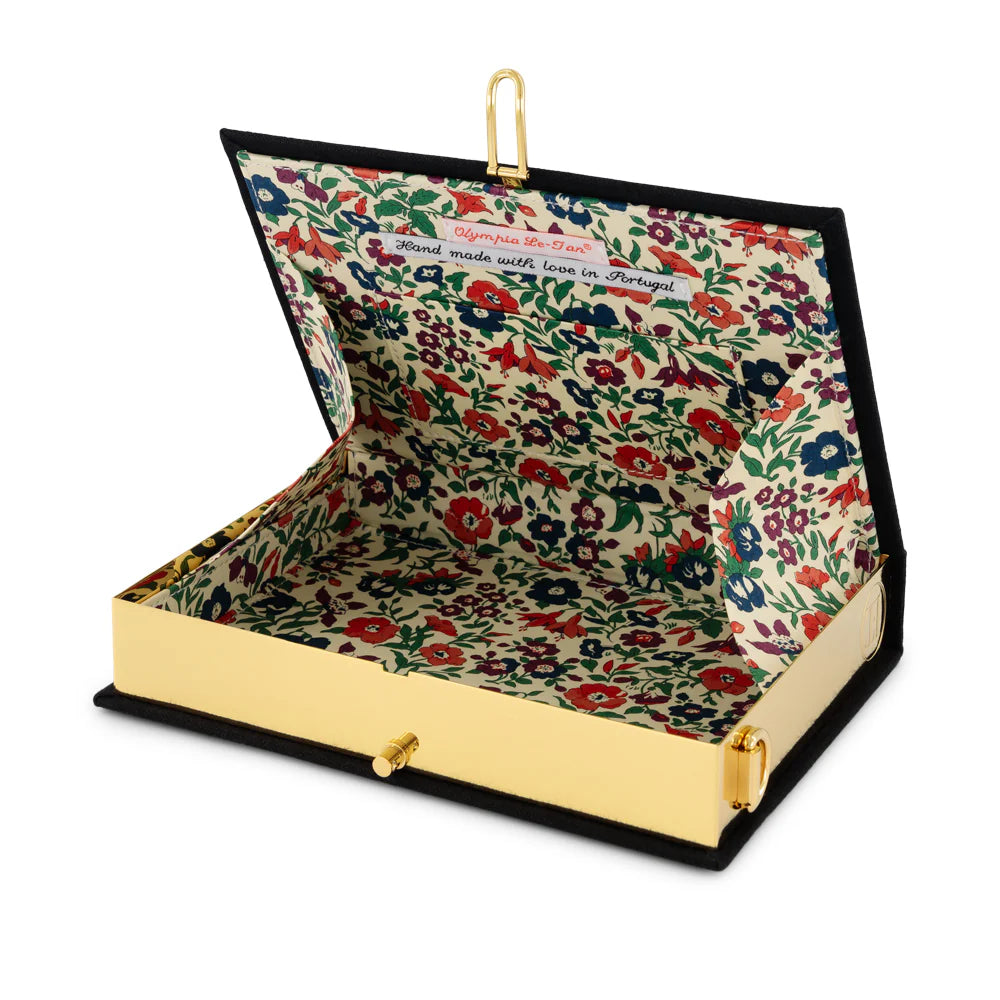 Spain Strapped Book Clutch by Olympia Le Tan