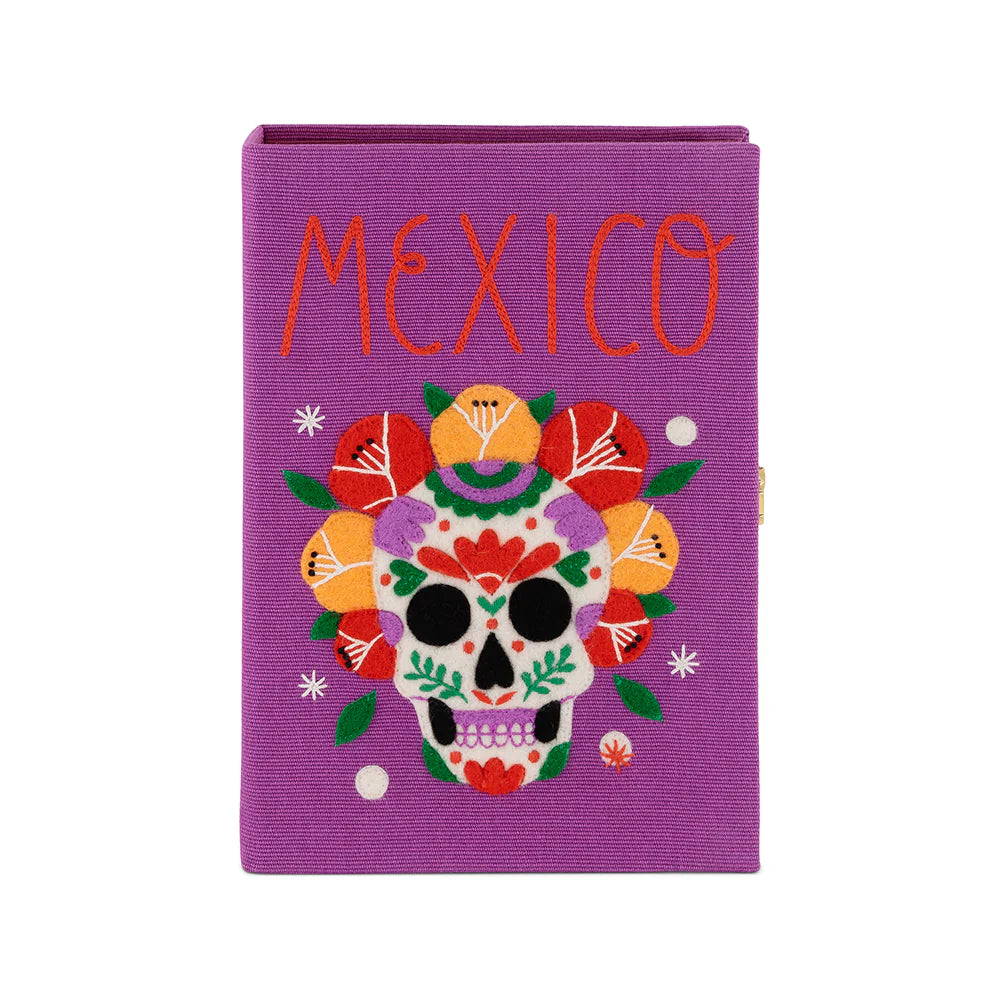 Mexico Book Clutch by Olympia Le Tan