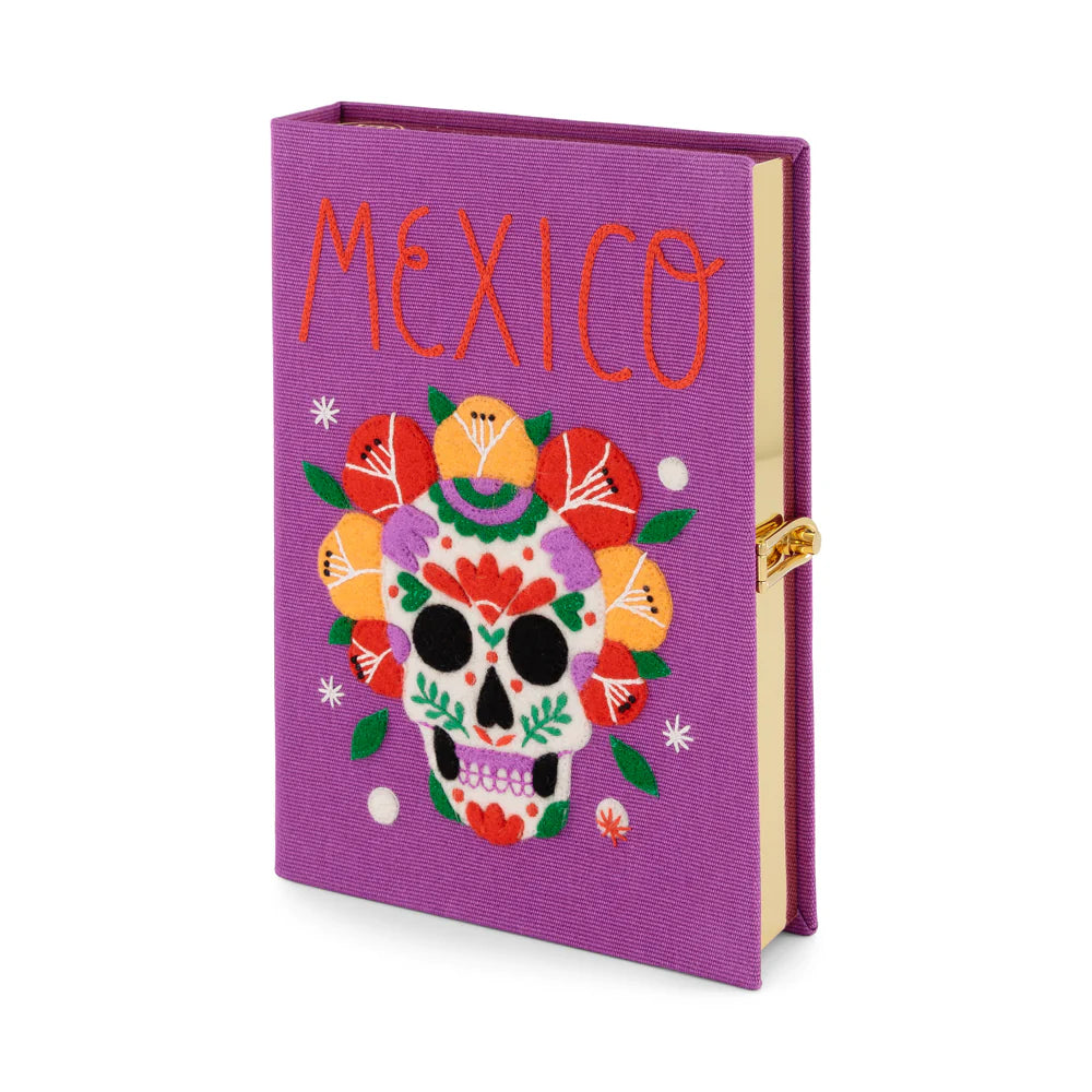 Mexico Book Clutch by Olympia Le Tan