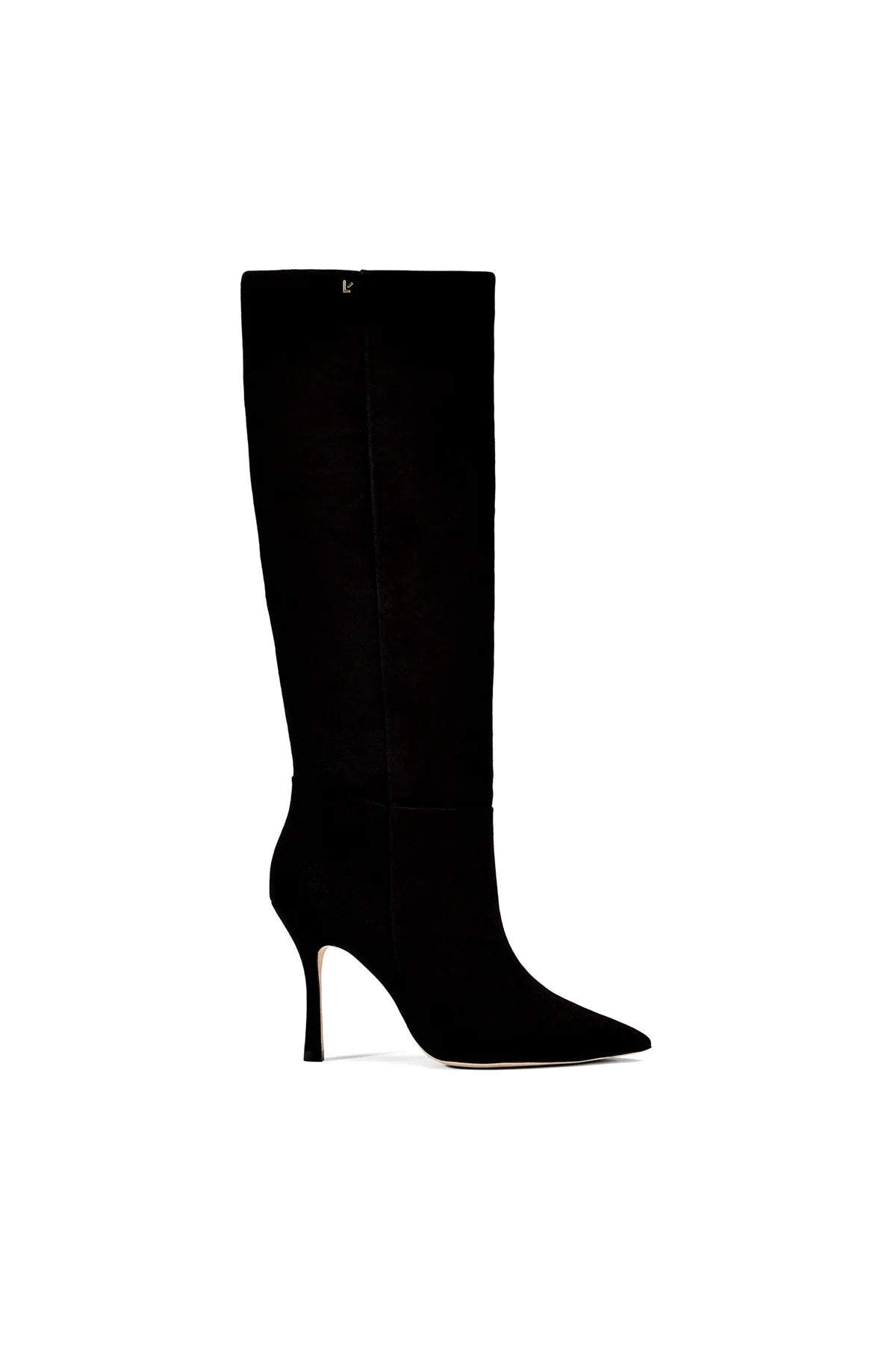Kate Boot In Black Suede by Larroudé