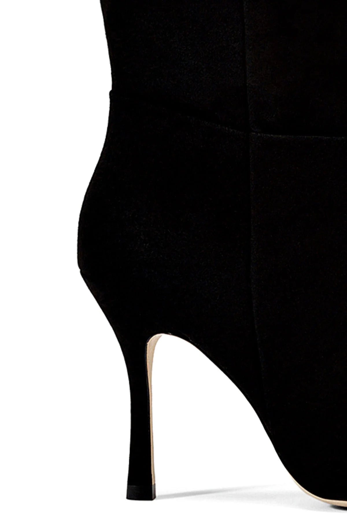Kate Boot In Black Suede by Larroudé