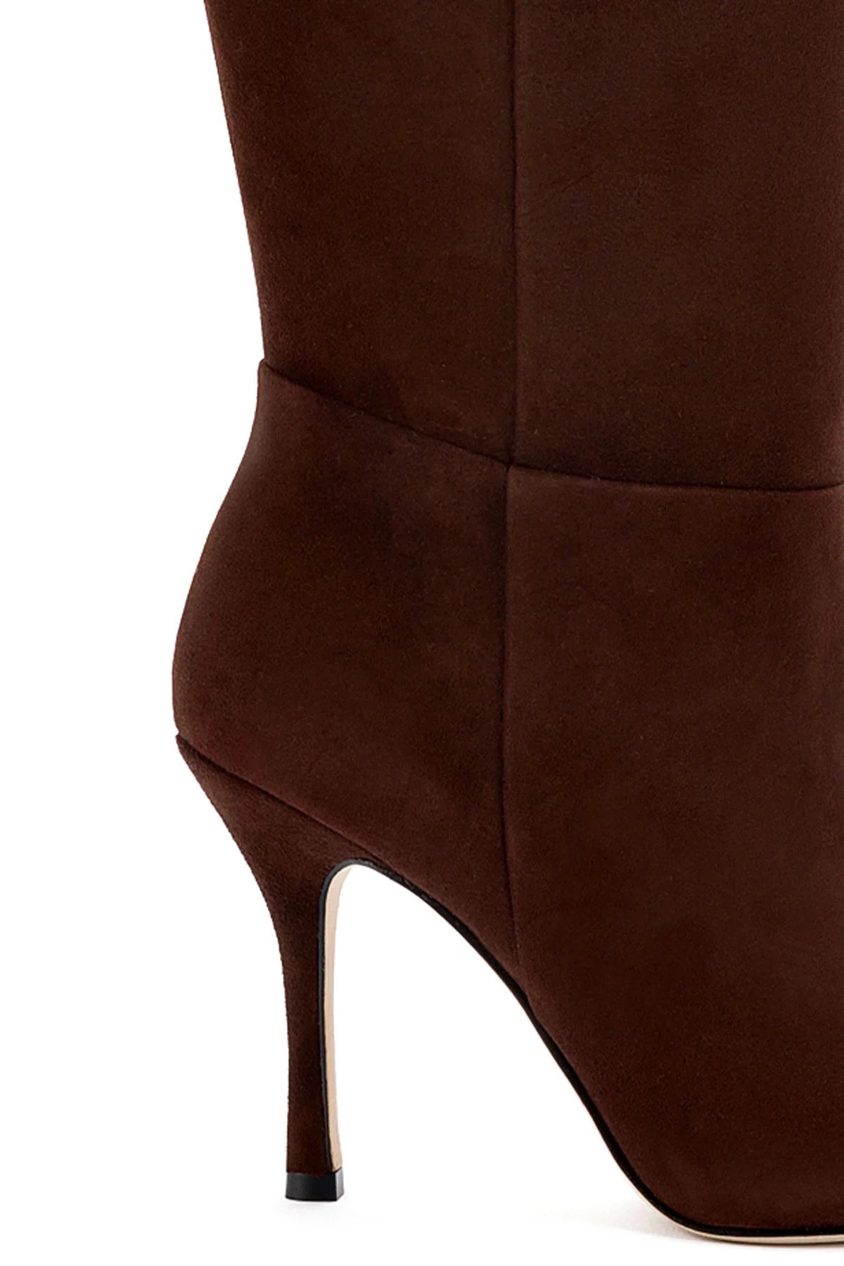 Kate Boot In Brown Suede by Larroudé