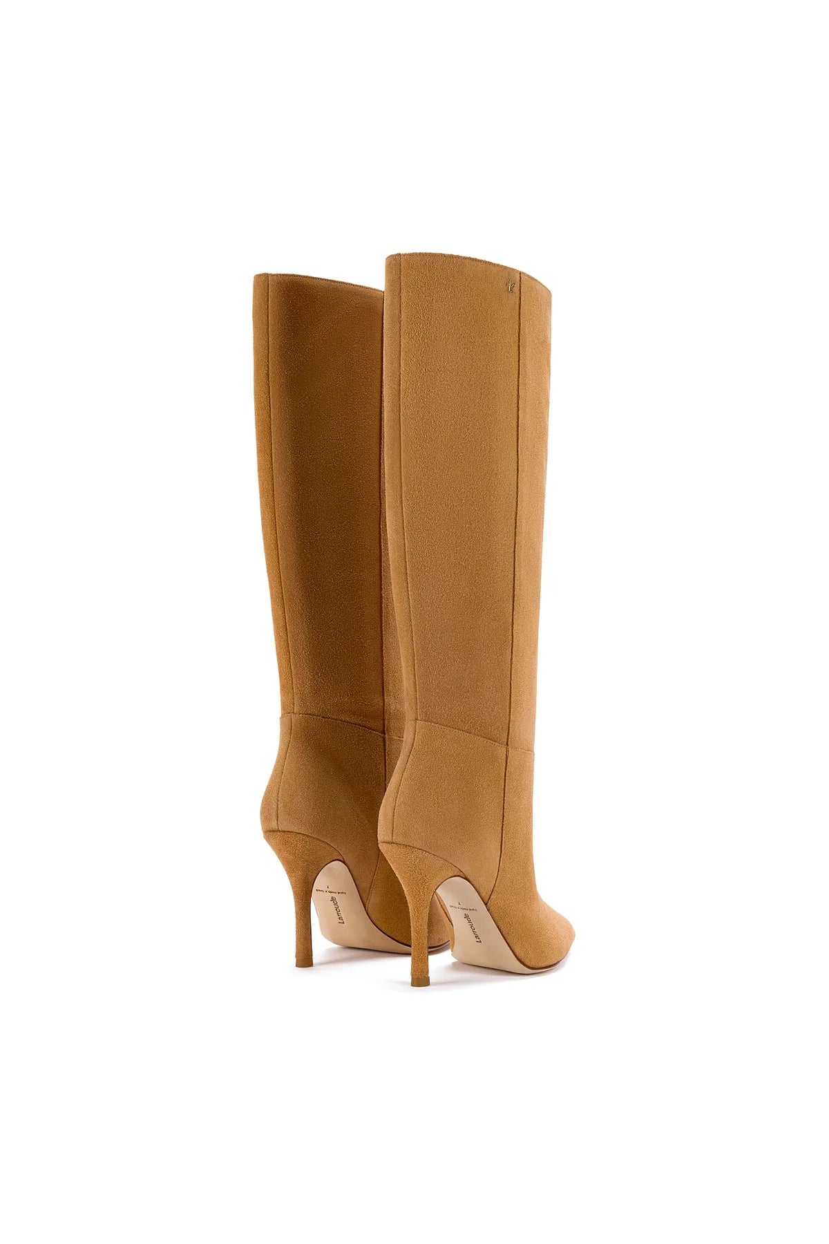 Kate Boot In Caramel Leather by Larroudé