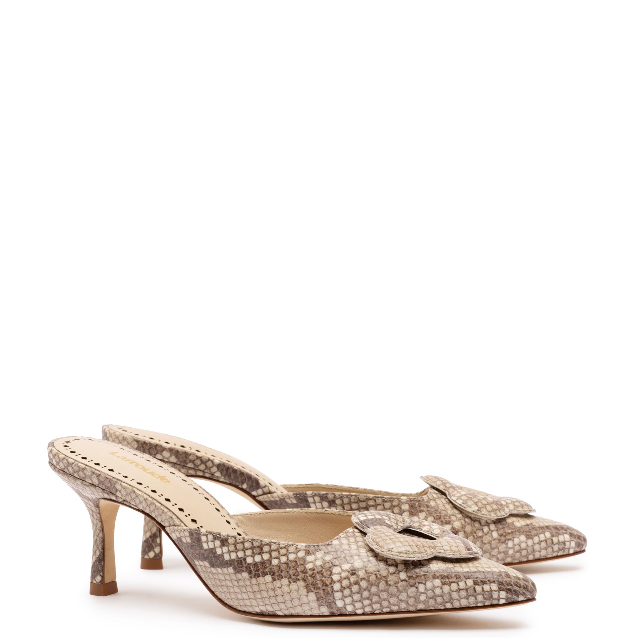 Flora Pump In Light Python Print by Larroudé