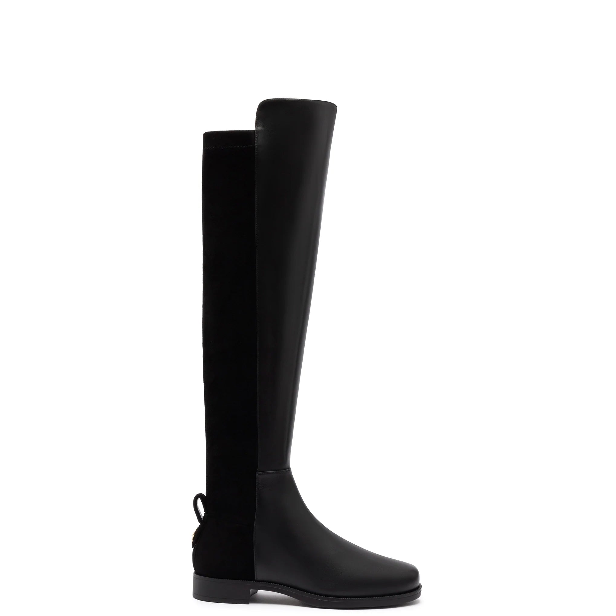 Bergen Boot In Black Leather by Larroudé