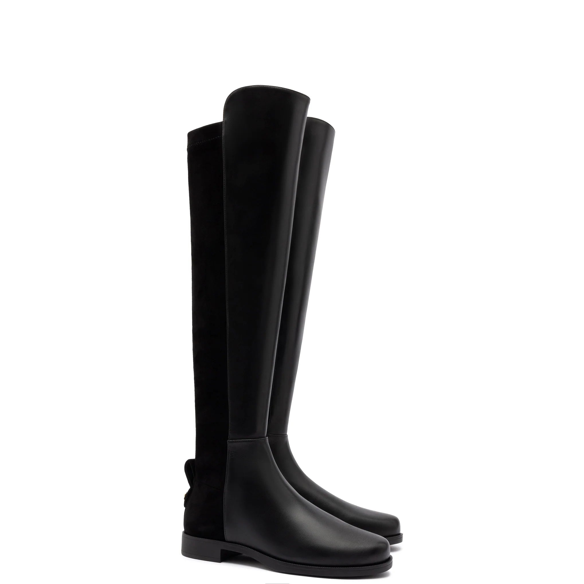 Bergen Boot In Black Leather by Larroudé