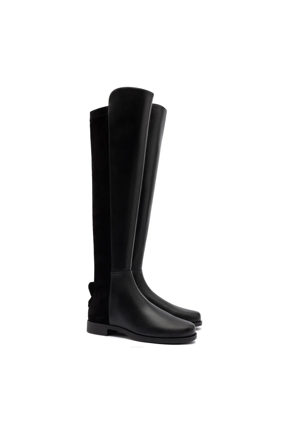 Bergen Boot In Black Leather by Larroudé