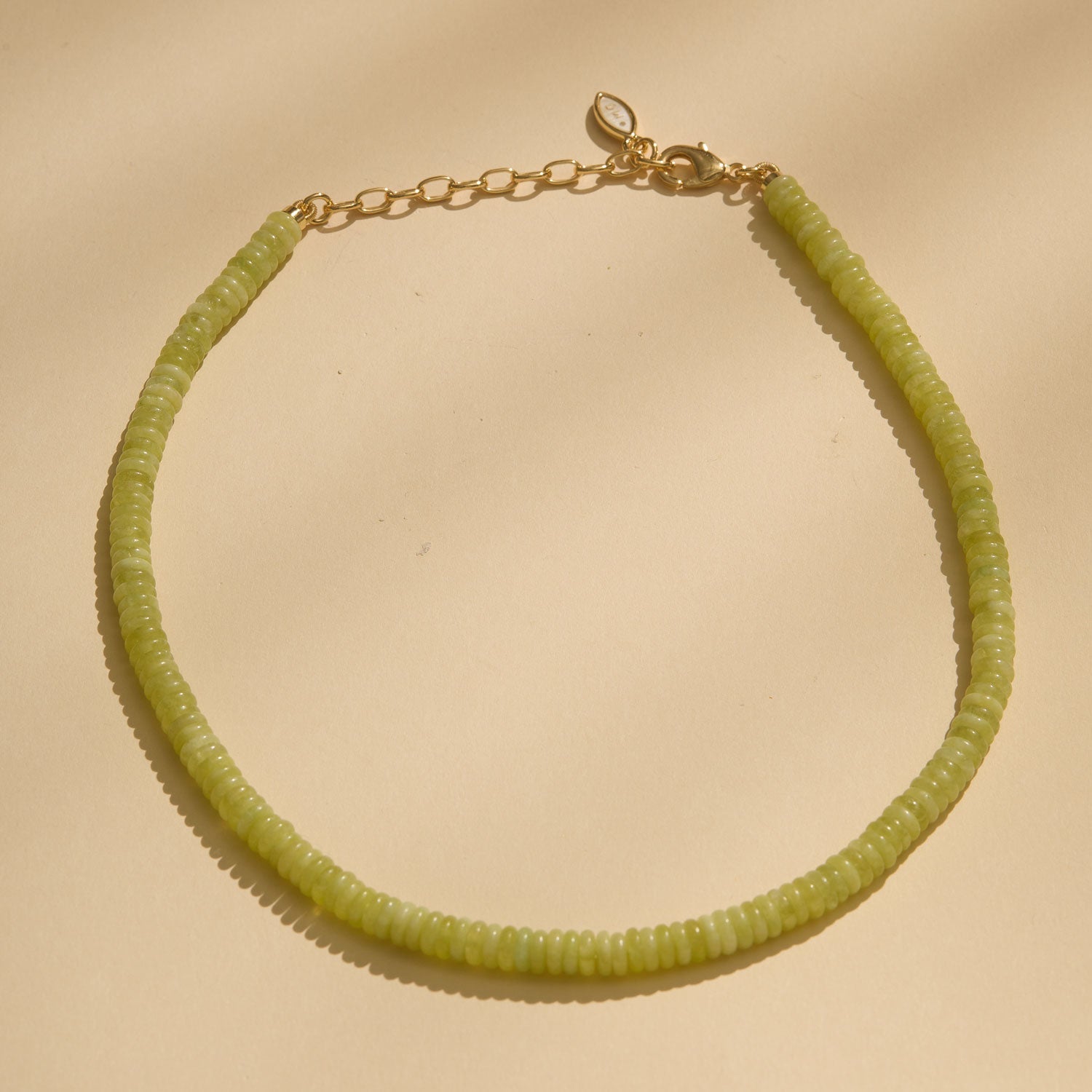 Fes Necklace Lime by Mignonne Gavigan