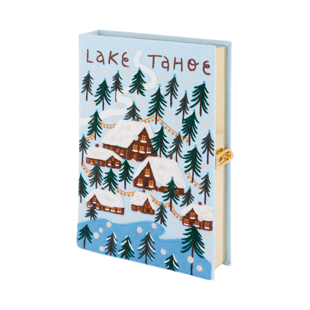 Lake Tahoe Book Clutch by Olympia Le Tan