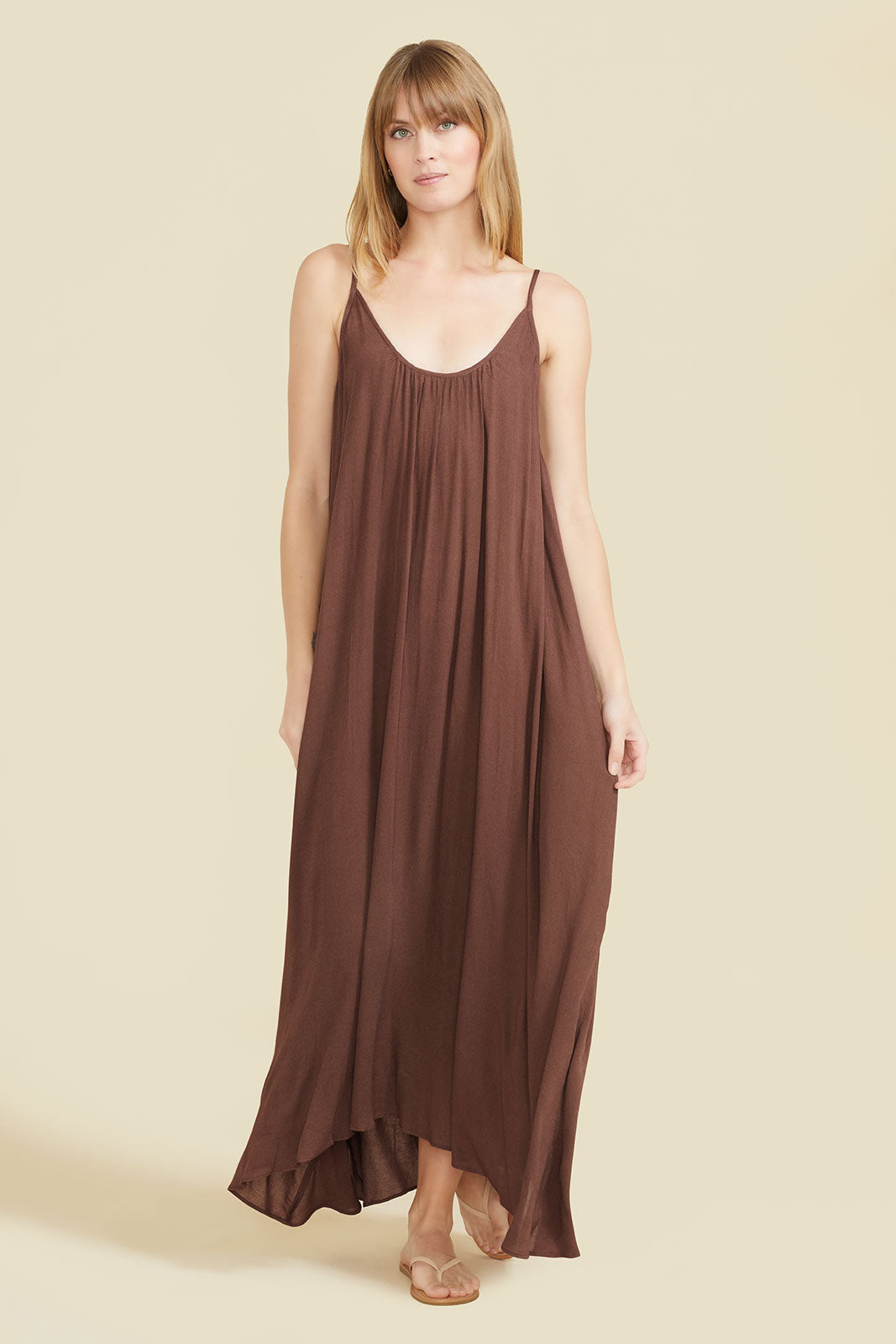 Malfi Dress - Brown by Sitano