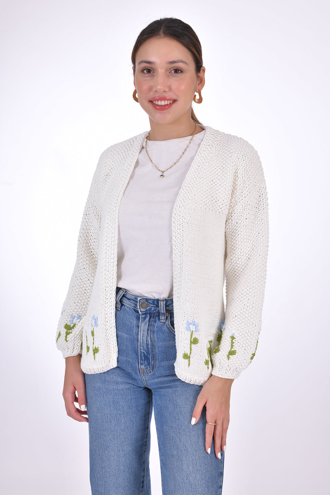 MARINA Cotton Cardigan by Fanm Mon